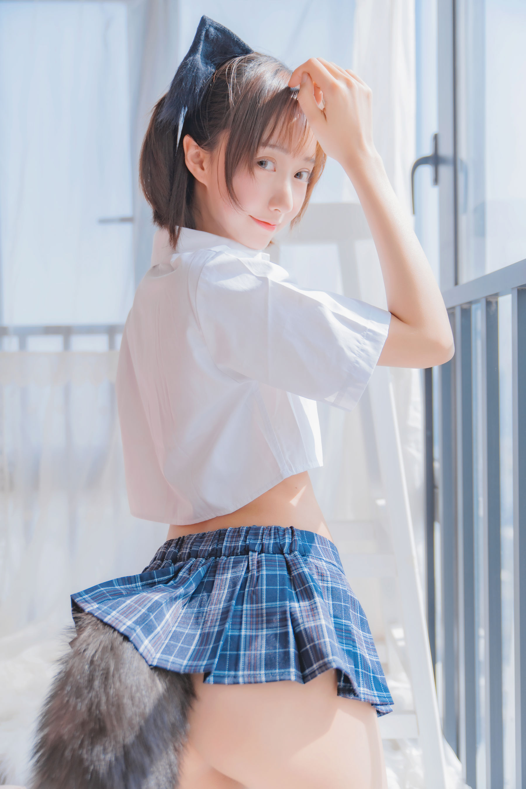 萌系小姐姐木绵绵OwO - 怀中猫-图45