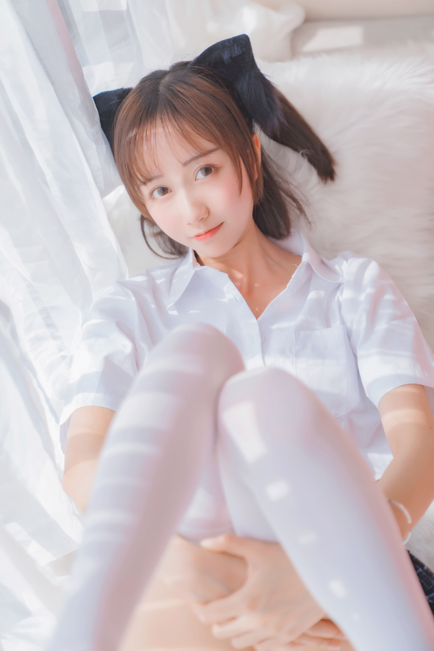 萌系小姐姐木绵绵OwO - 怀中猫-图61