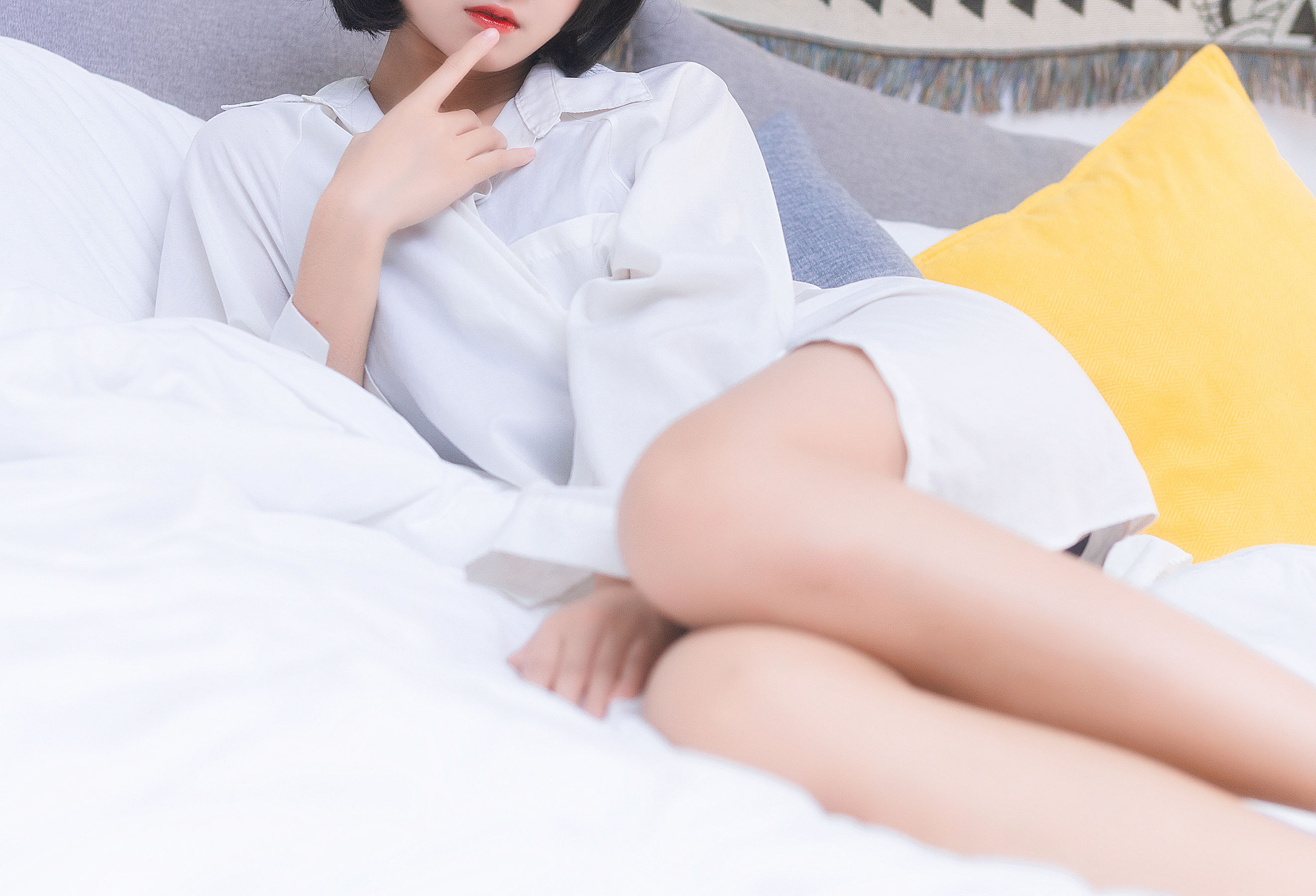 微博妹子三度_69 - 衬衫日常-图8