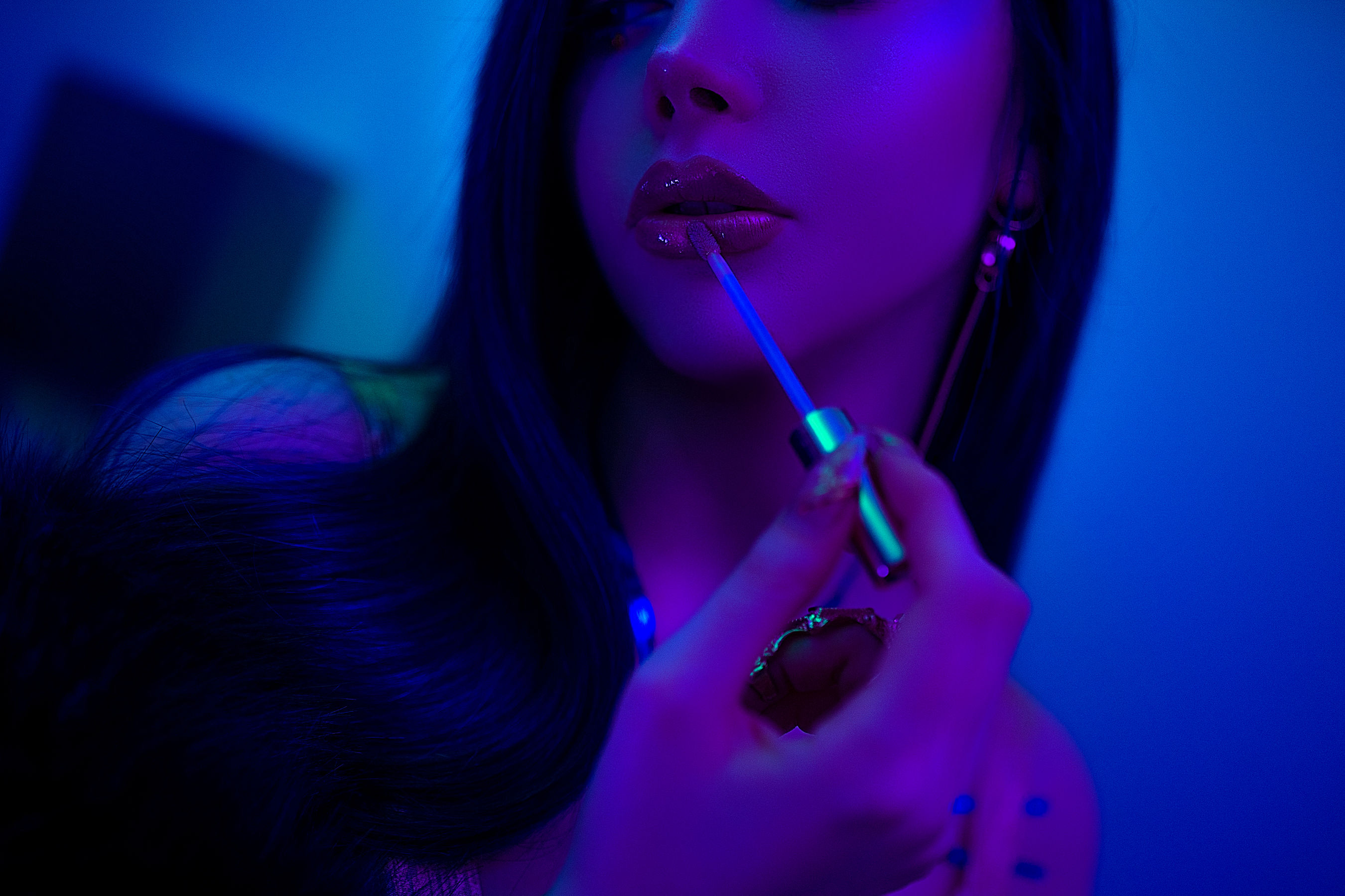 国外美女SayaTheFox - Cyberpunk Dress-图0