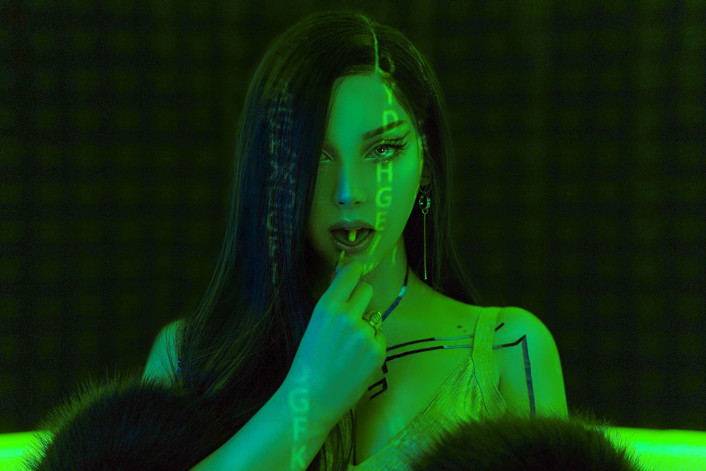 国外美女SayaTheFox - Cyberpunk Dress-图12