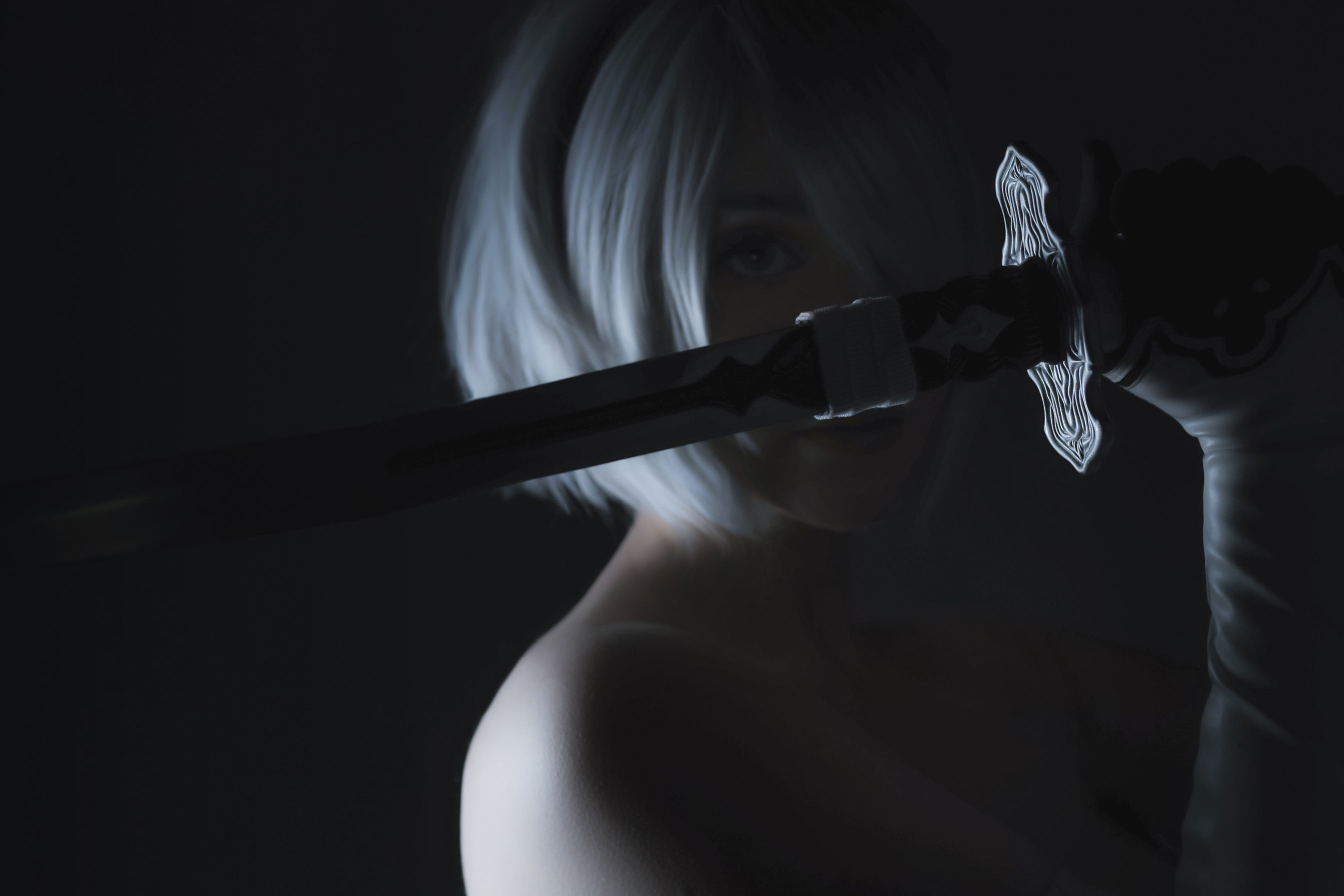 国外美女SayaTheFox - 2B Floral-图8