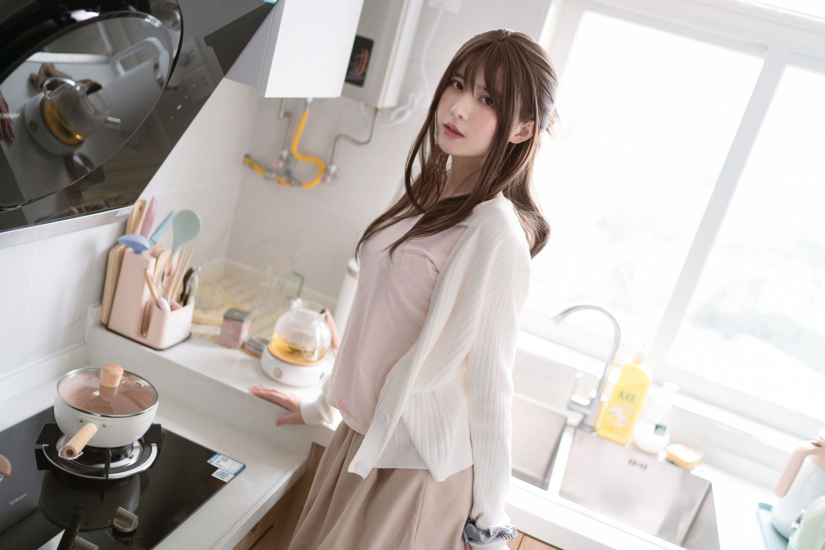 萌妹子眼酱大魔王w - 人妻丝袜红茶-图42