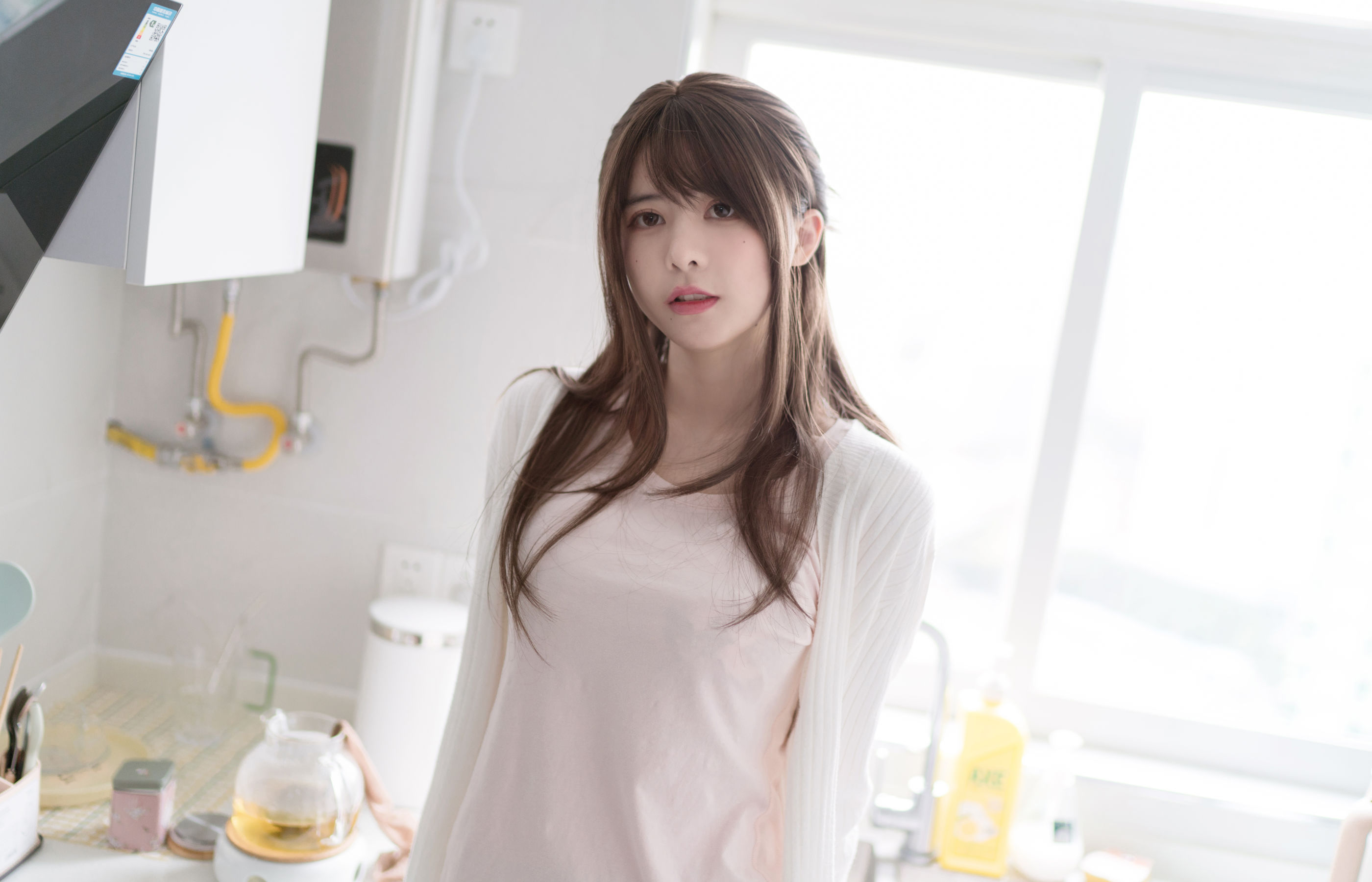 萌妹子眼酱大魔王w - 人妻丝袜红茶-图44