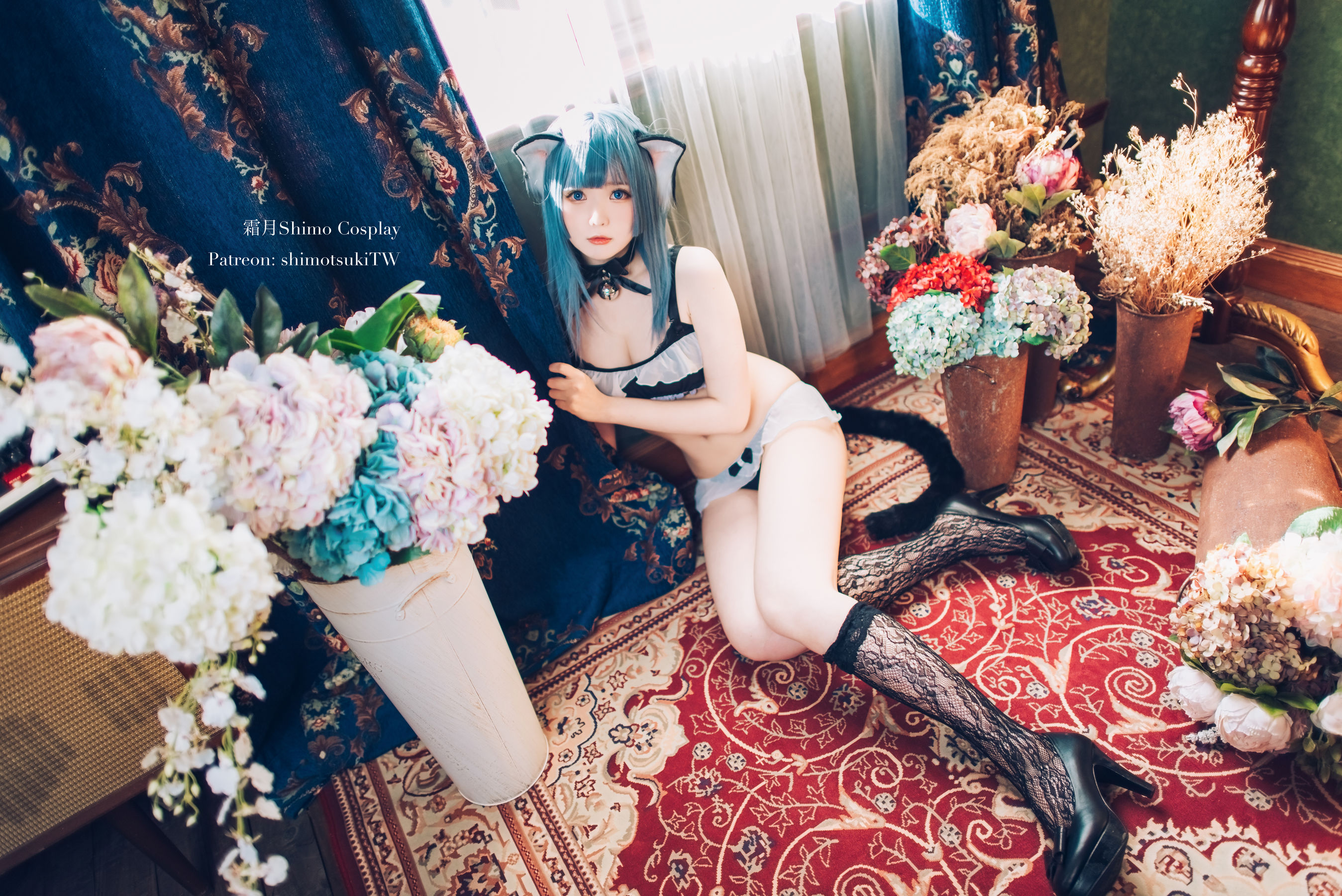 微博妹纸霜月shimo - 蕾丝-图10