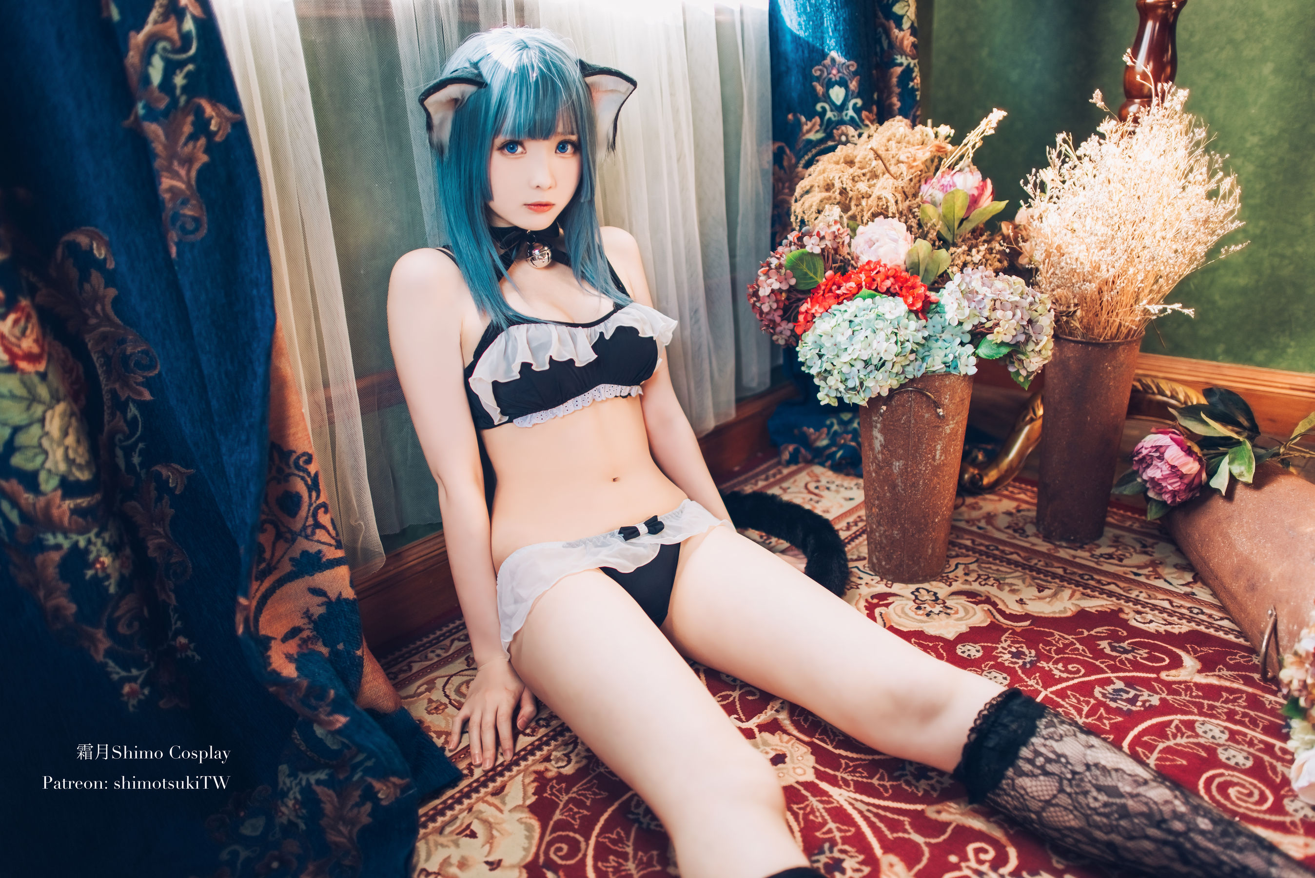 微博妹纸霜月shimo - 蕾丝-图11