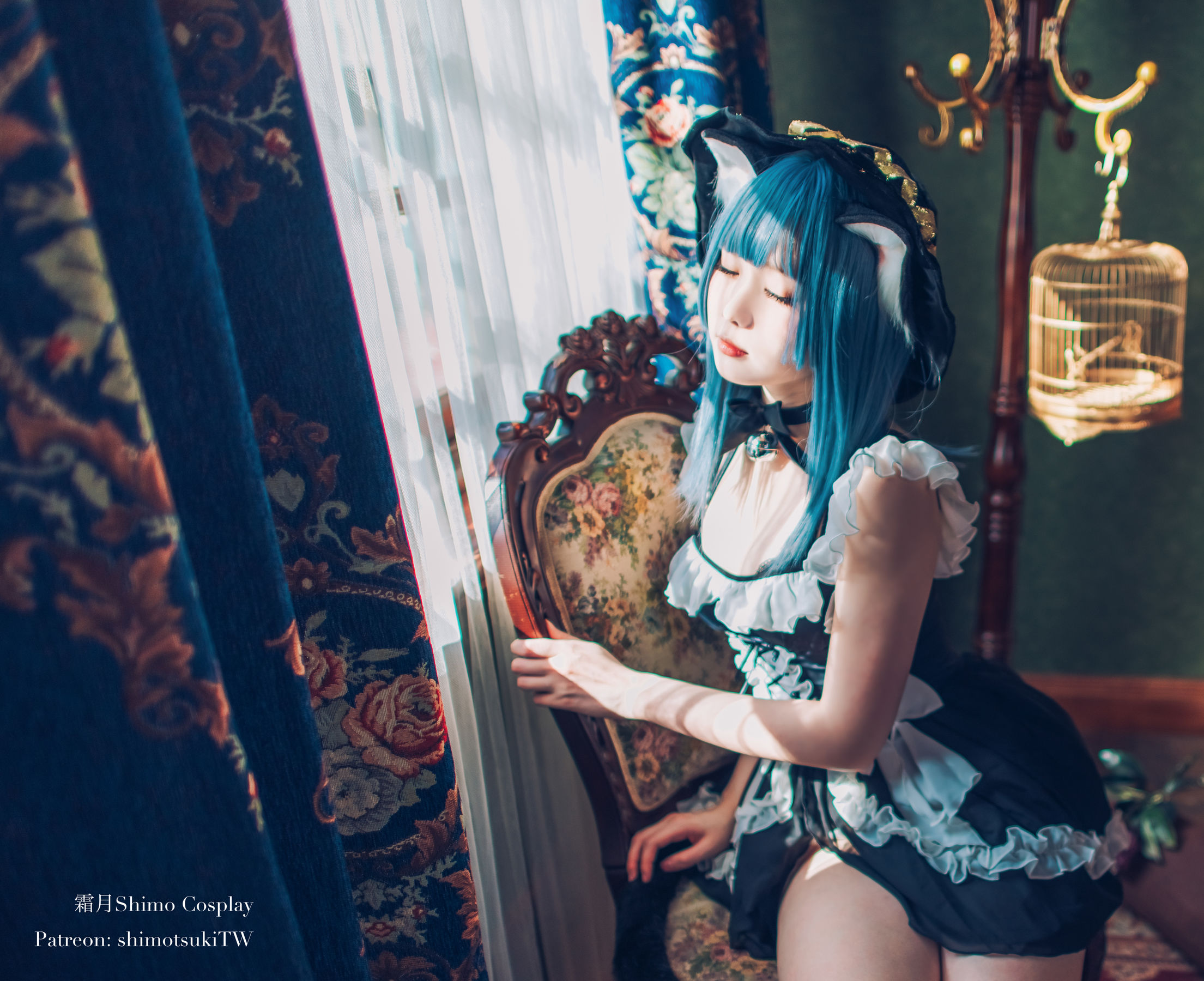 微博妹纸霜月shimo - 蕾丝-图2