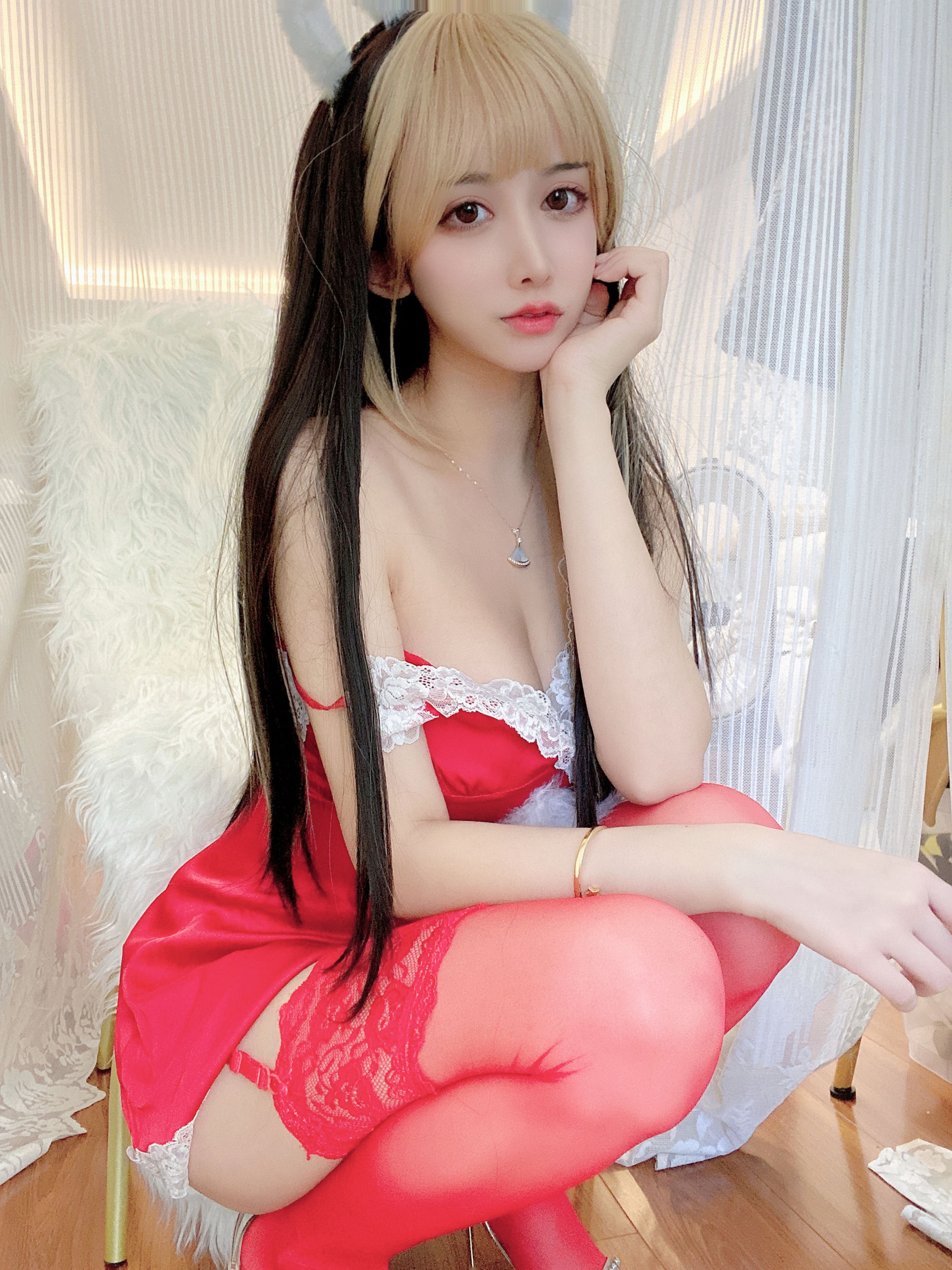 斗鱼米线线sama写真 - 新年大礼包-图30