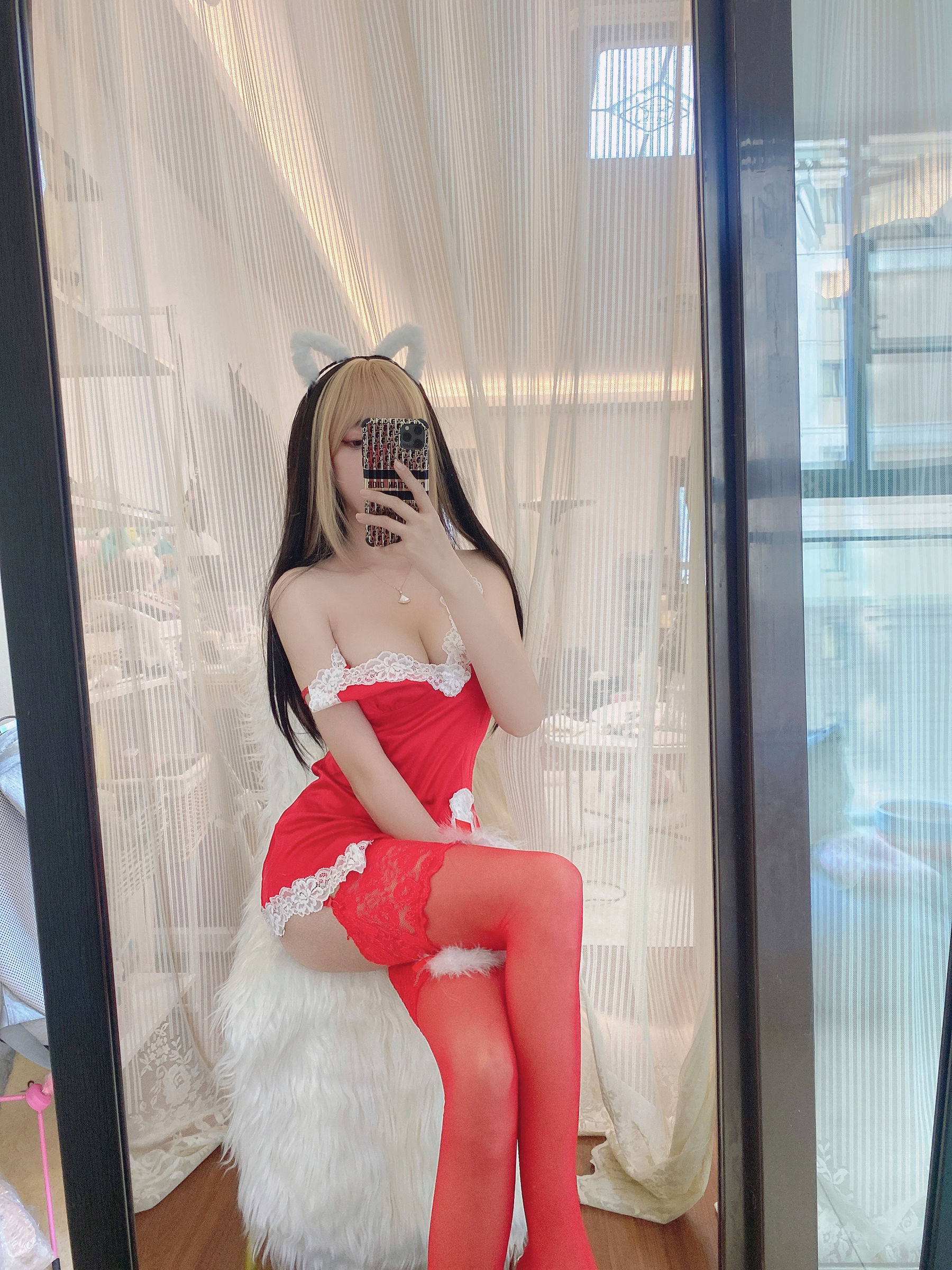 斗鱼米线线sama写真 - 新年大礼包-图31