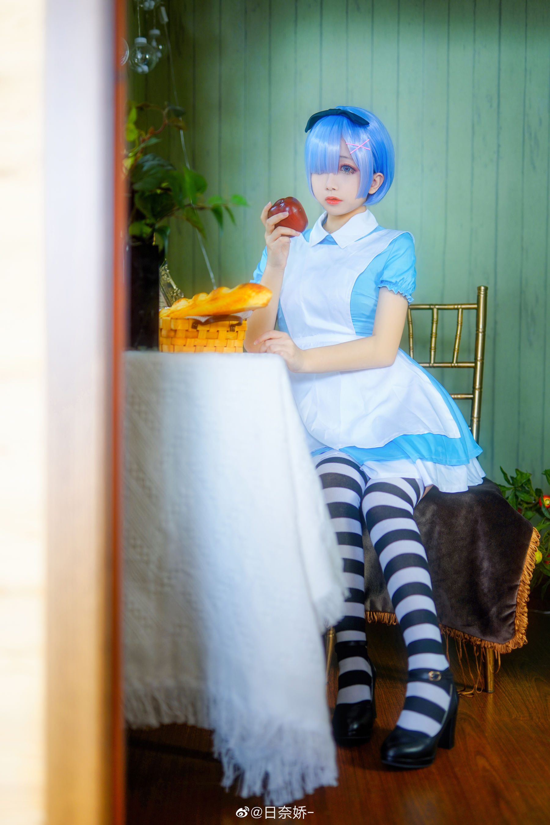 日奈娇 - 蕾姆 毛衣+爱丽丝-图13