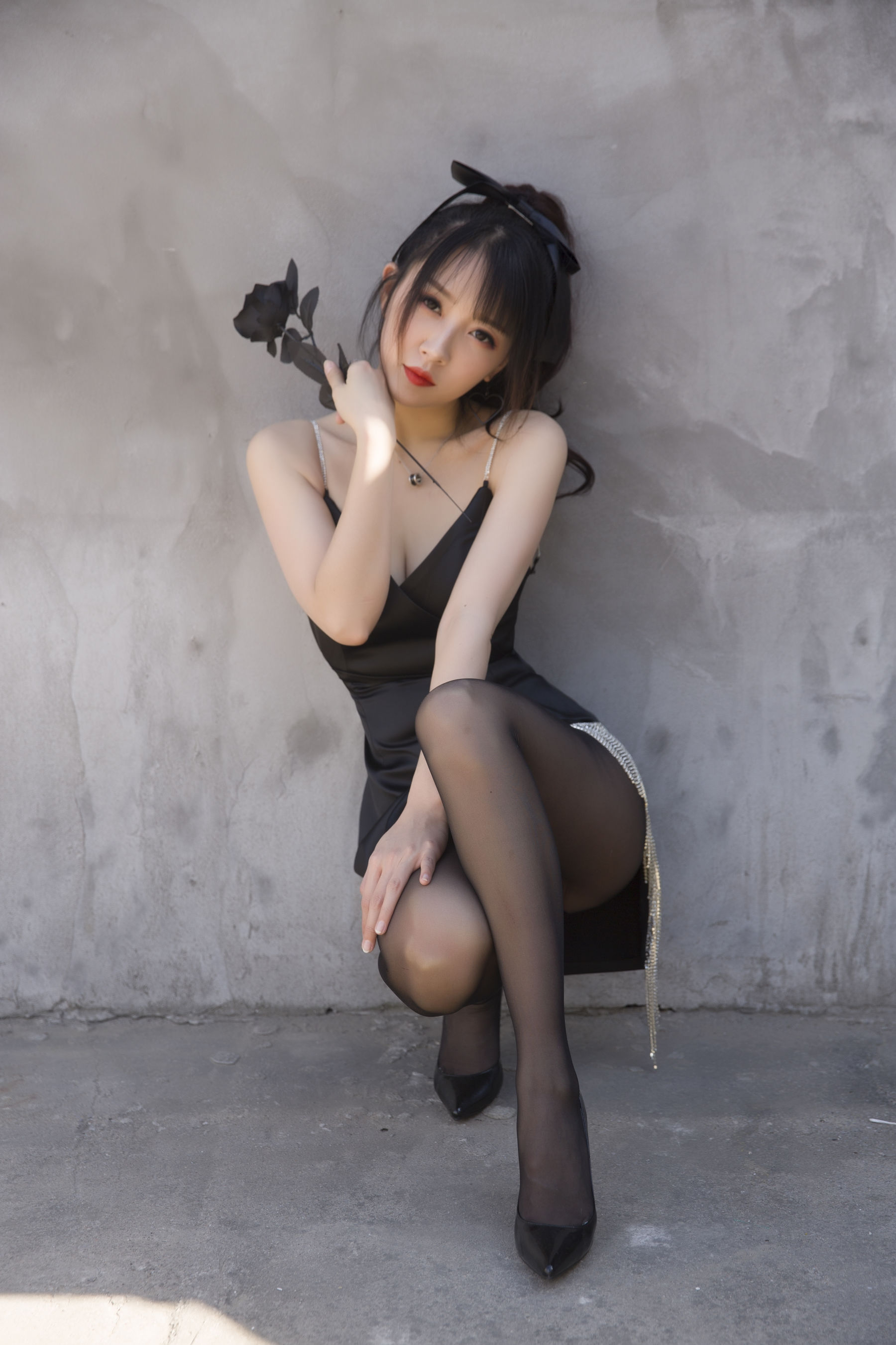 斗鱼主播小女巫露娜 - 黑色流苏-图17