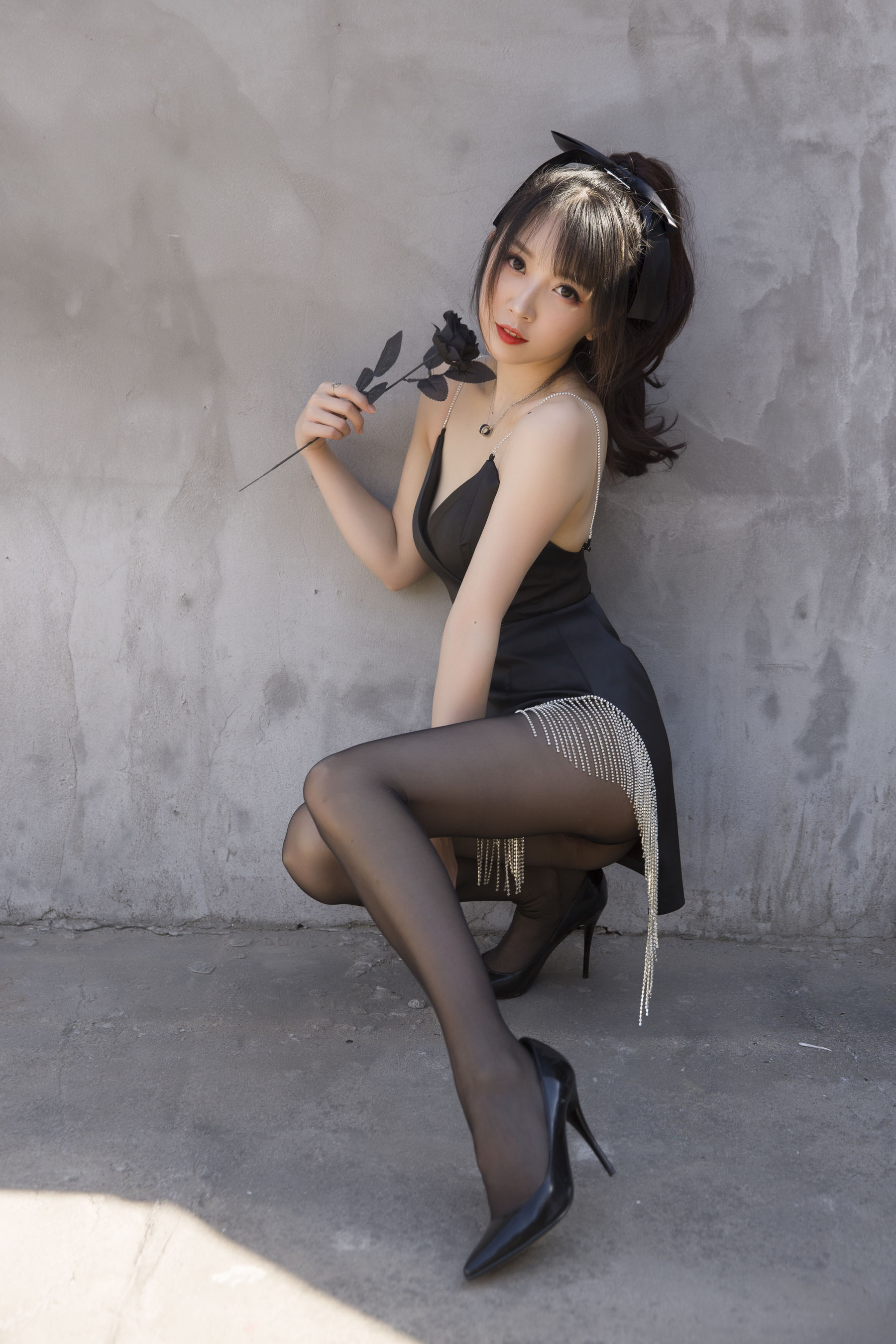 斗鱼主播小女巫露娜 - 黑色流苏-图18