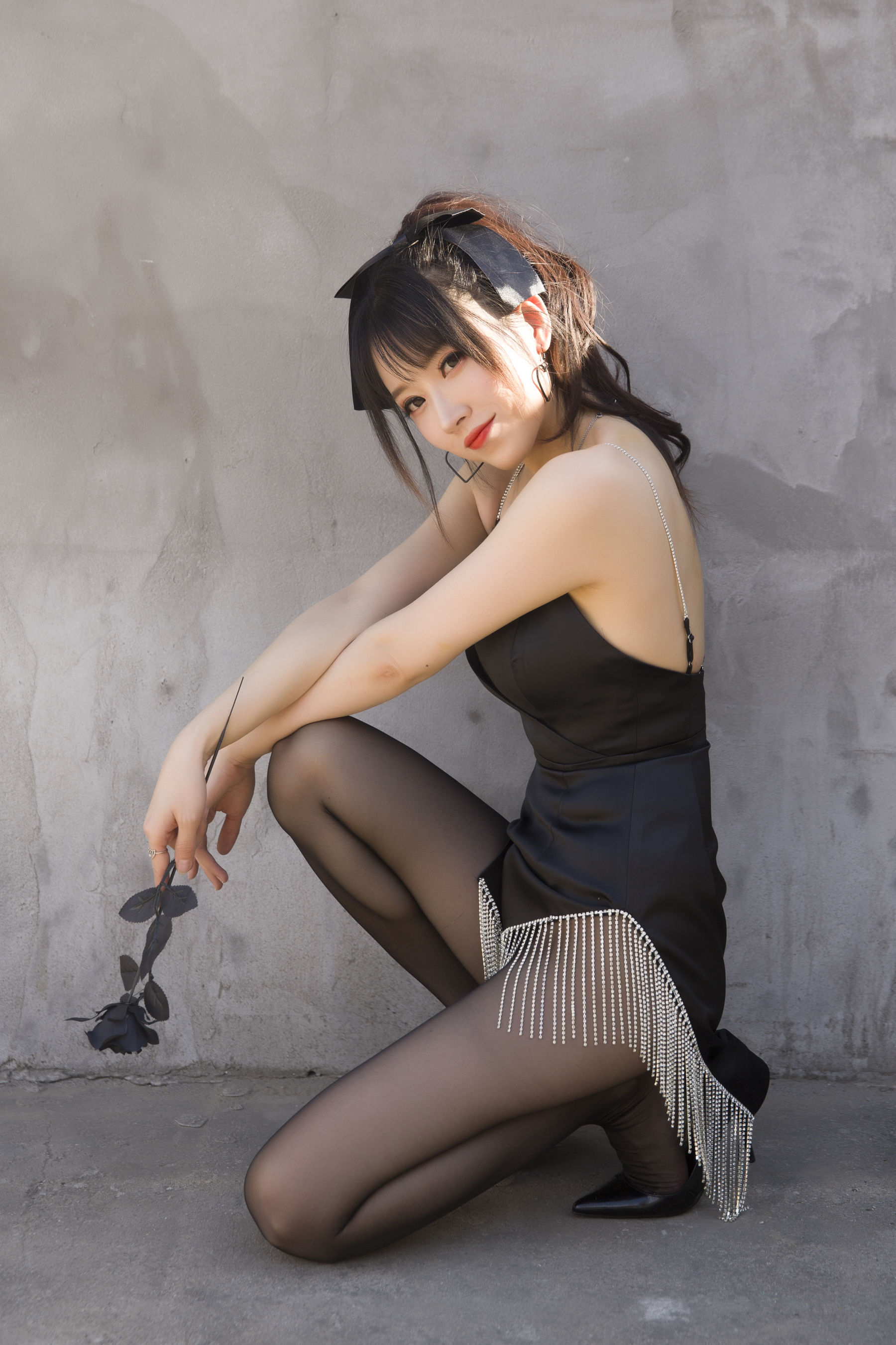 斗鱼主播小女巫露娜 - 黑色流苏-图20