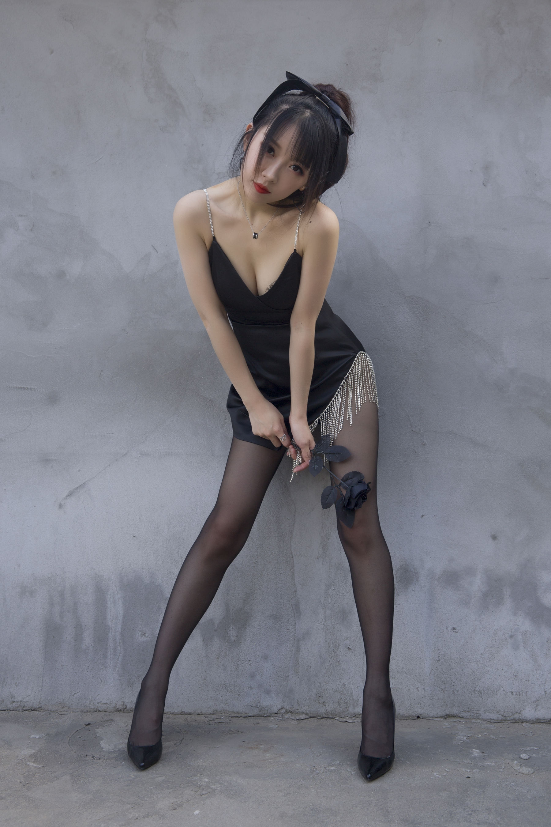 斗鱼主播小女巫露娜 - 黑色流苏-图27