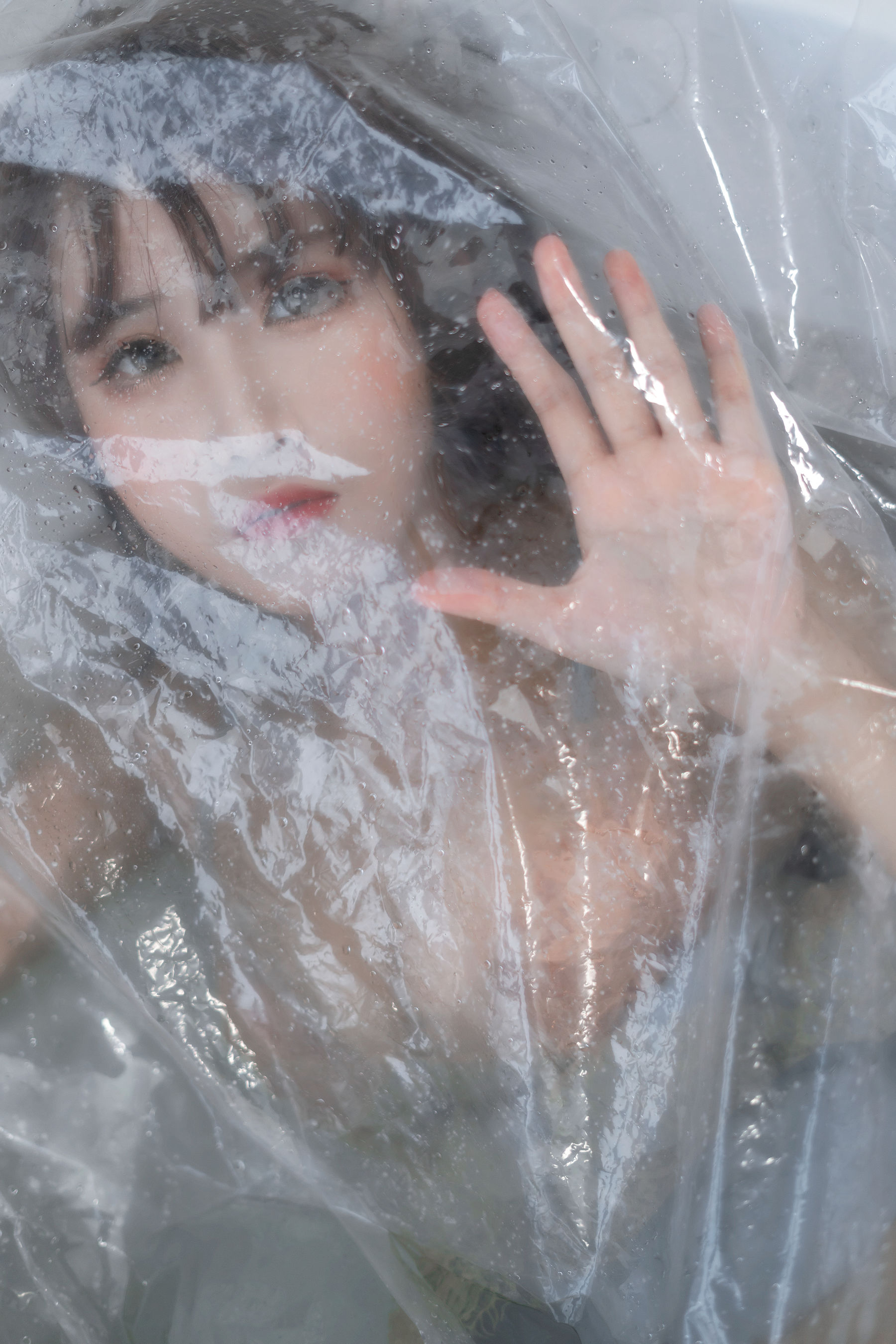 微博妹子三度_69 - 蓝睡裙-图11