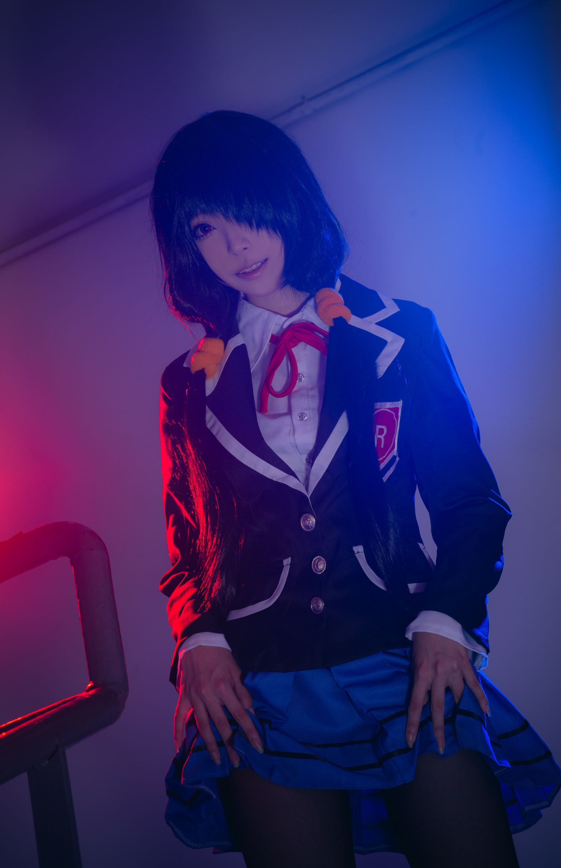 长腿Coser青青子Js - 狂三校服-图14