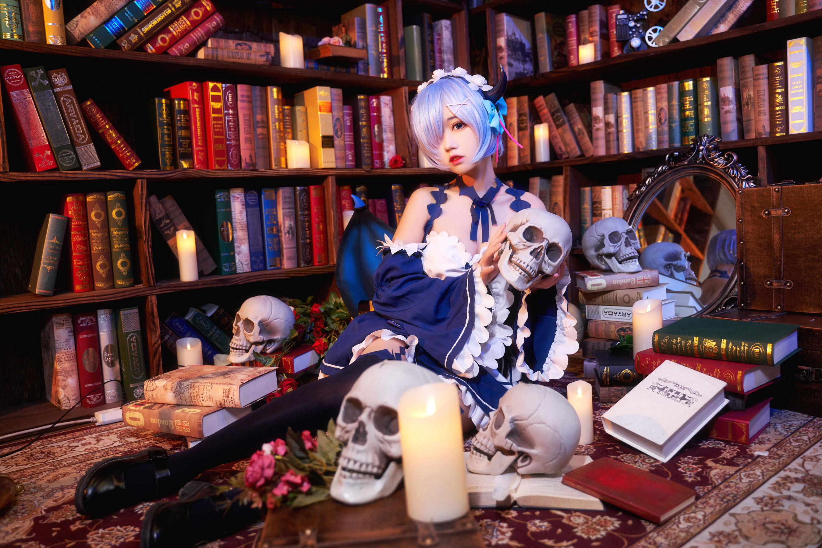 猫君君MaoJun - 雷姆小恶魔-图0