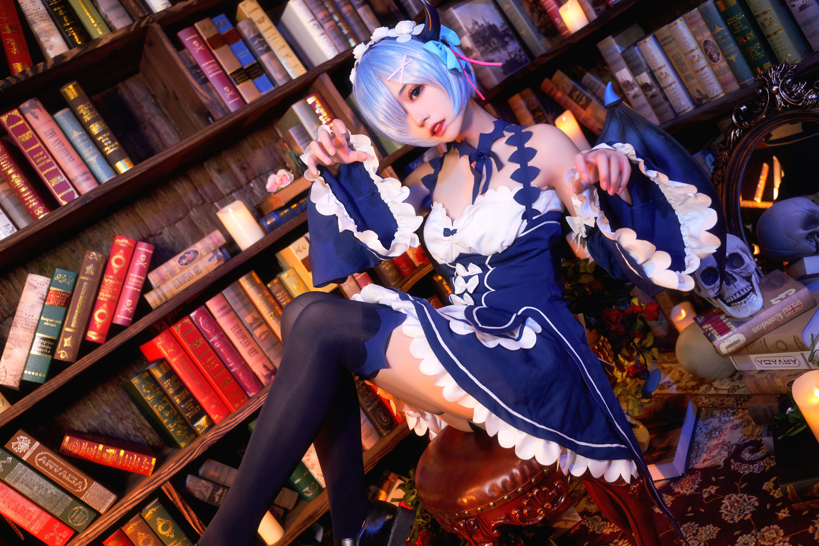 猫君君MaoJun - 雷姆小恶魔-图15