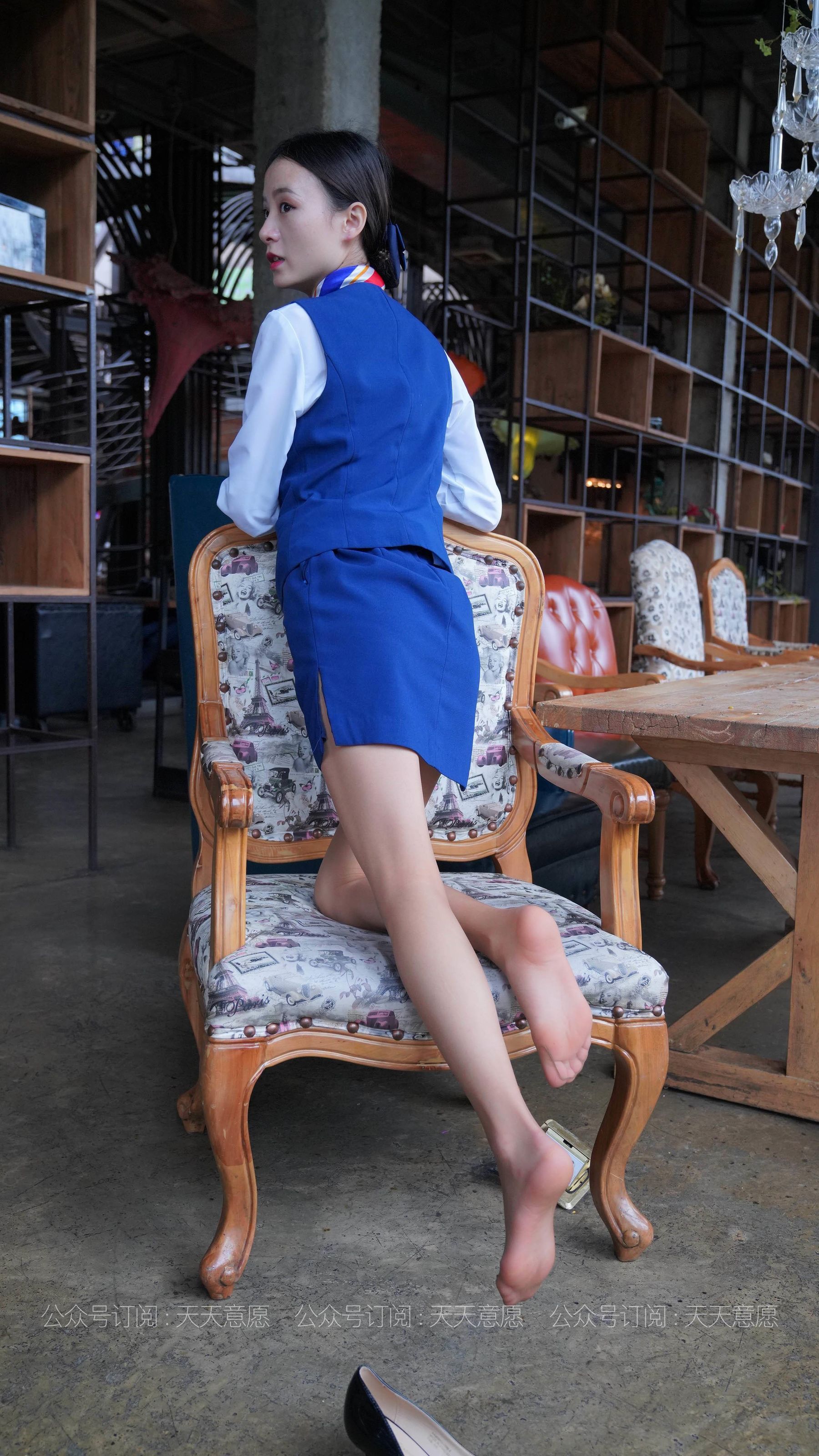 丝享家 766：小六《蓝色套装展示》-图57