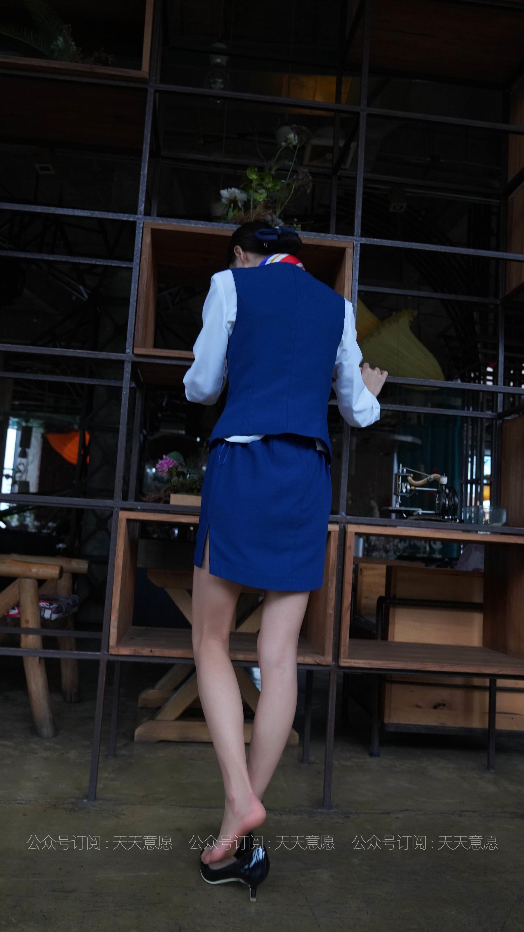 丝享家 766：小六《蓝色套装展示》-图69