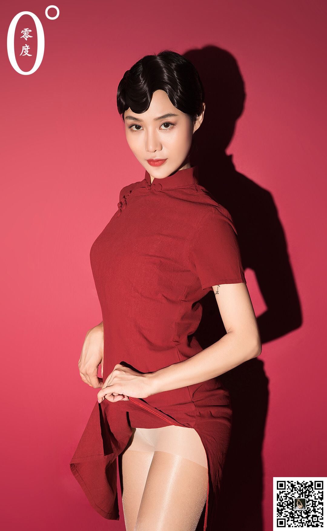 NO.015 小樱 旗袍丝袜-图36