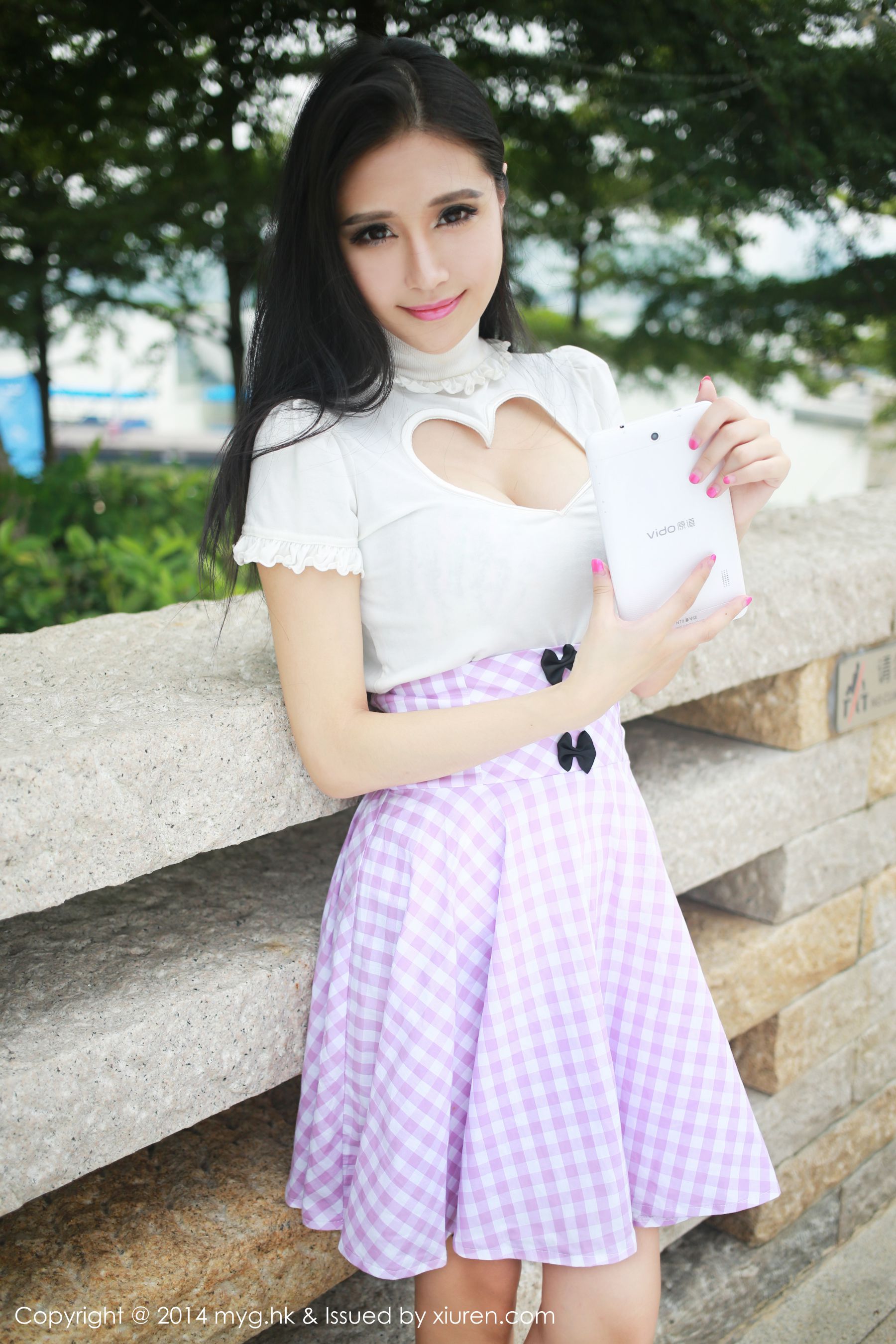 于大小姐AYU《街拍超短裙+可爱内衣》  Vol.018-图5
