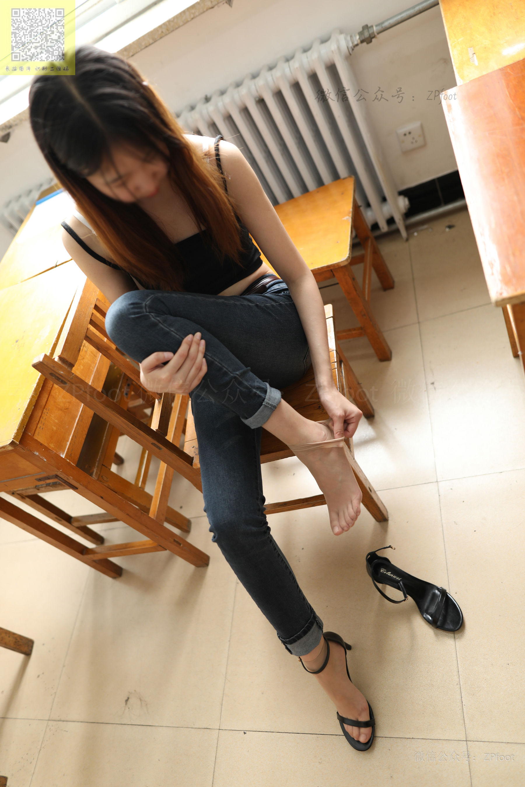 NO.287 高跟紧身牛仔裤-图30