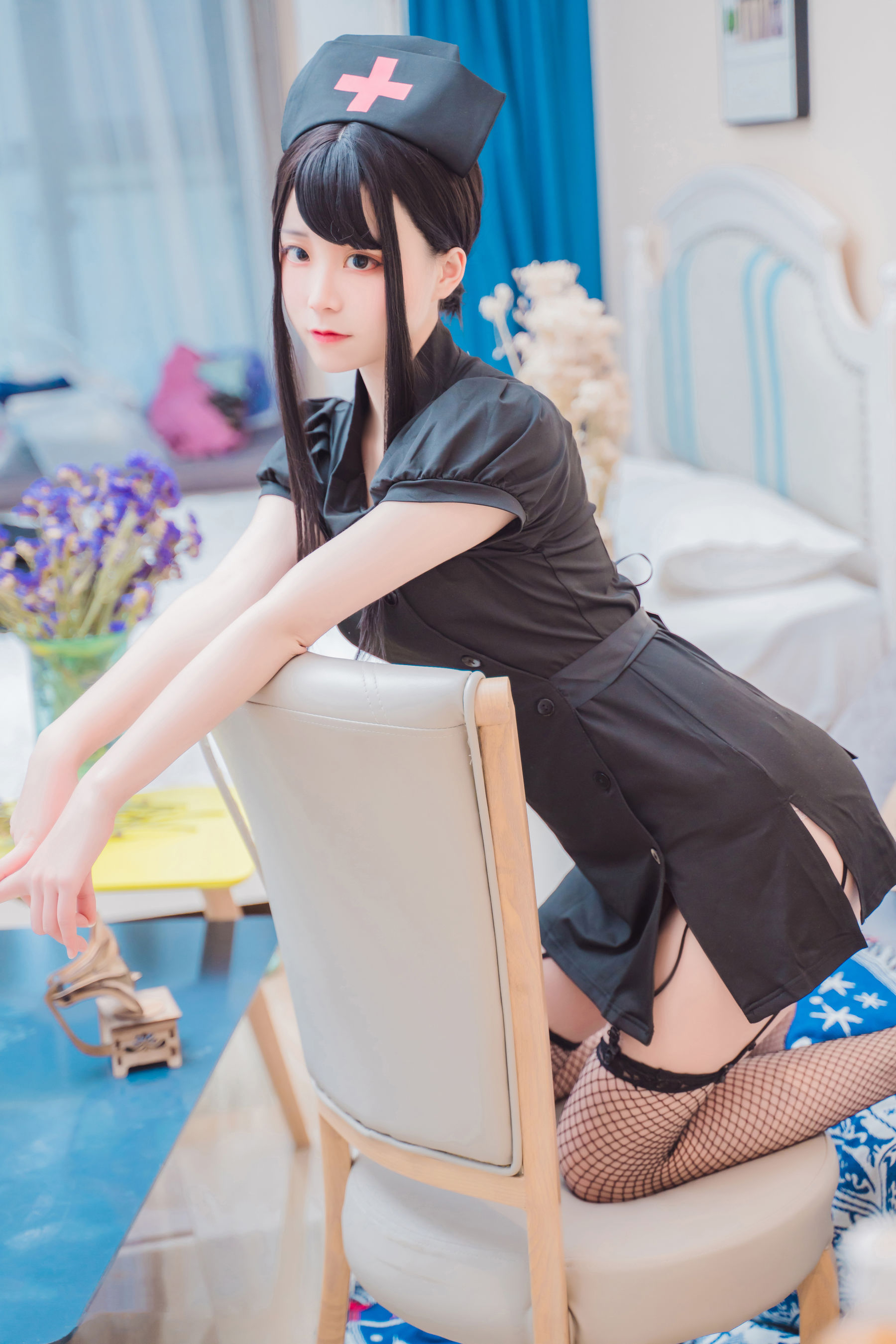 VOL.393 黑色护士-图15