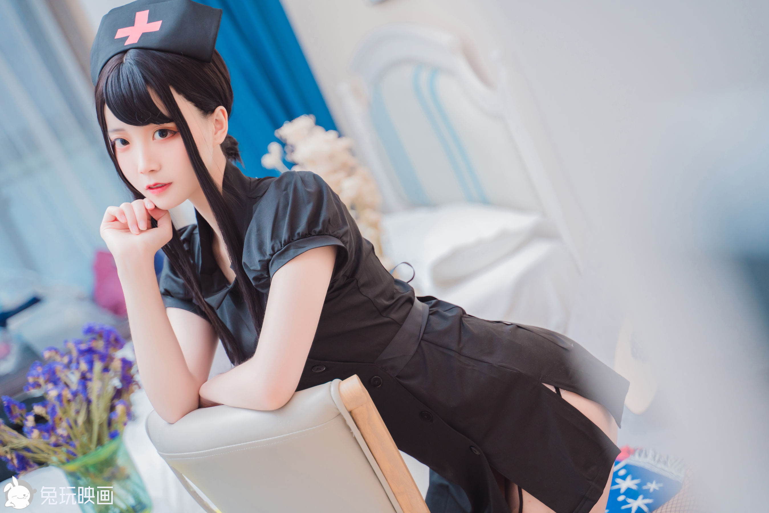 VOL.393 黑色护士-图20