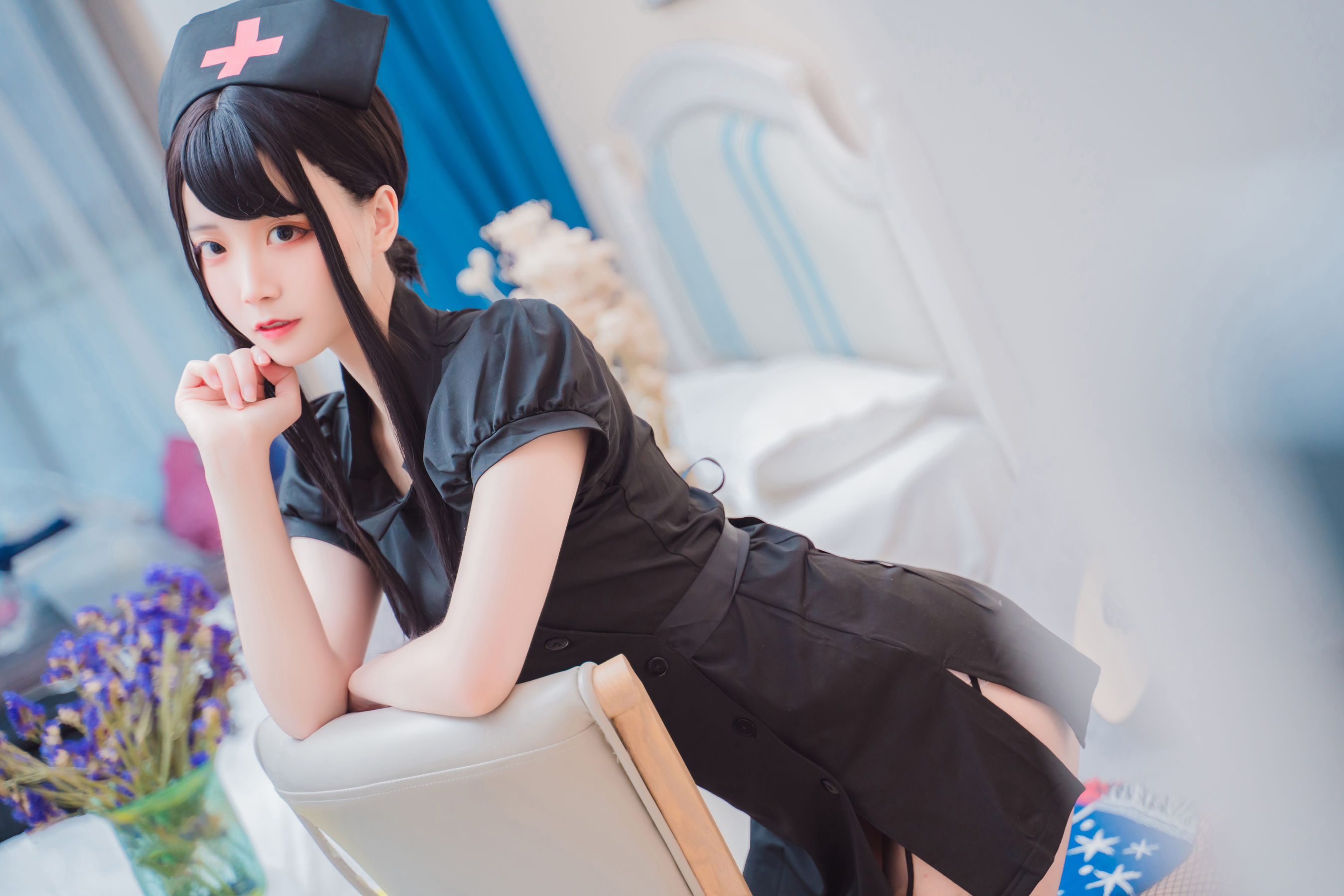 VOL.393 黑色护士-图6