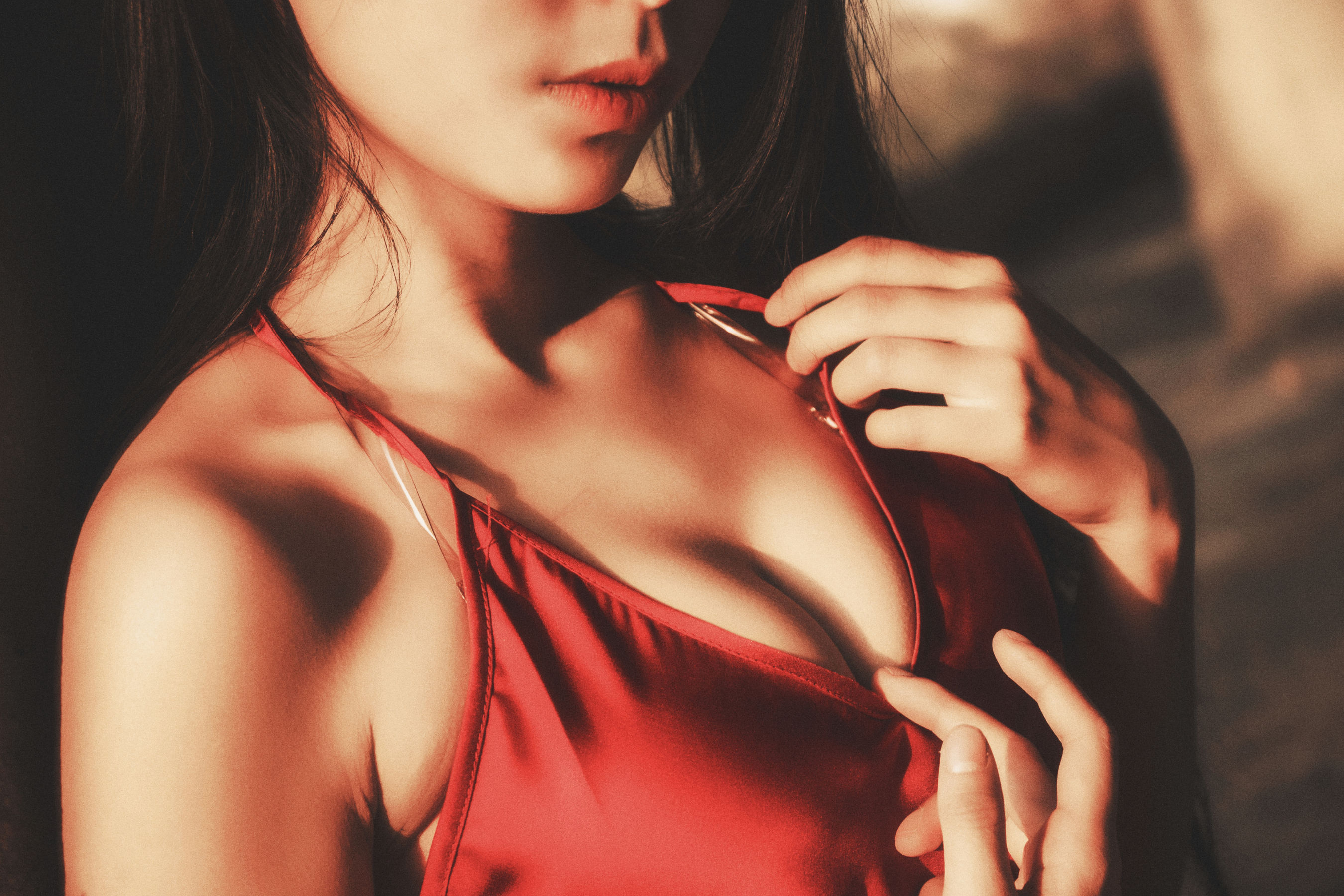 VOL.394 红色吊带裙-图32