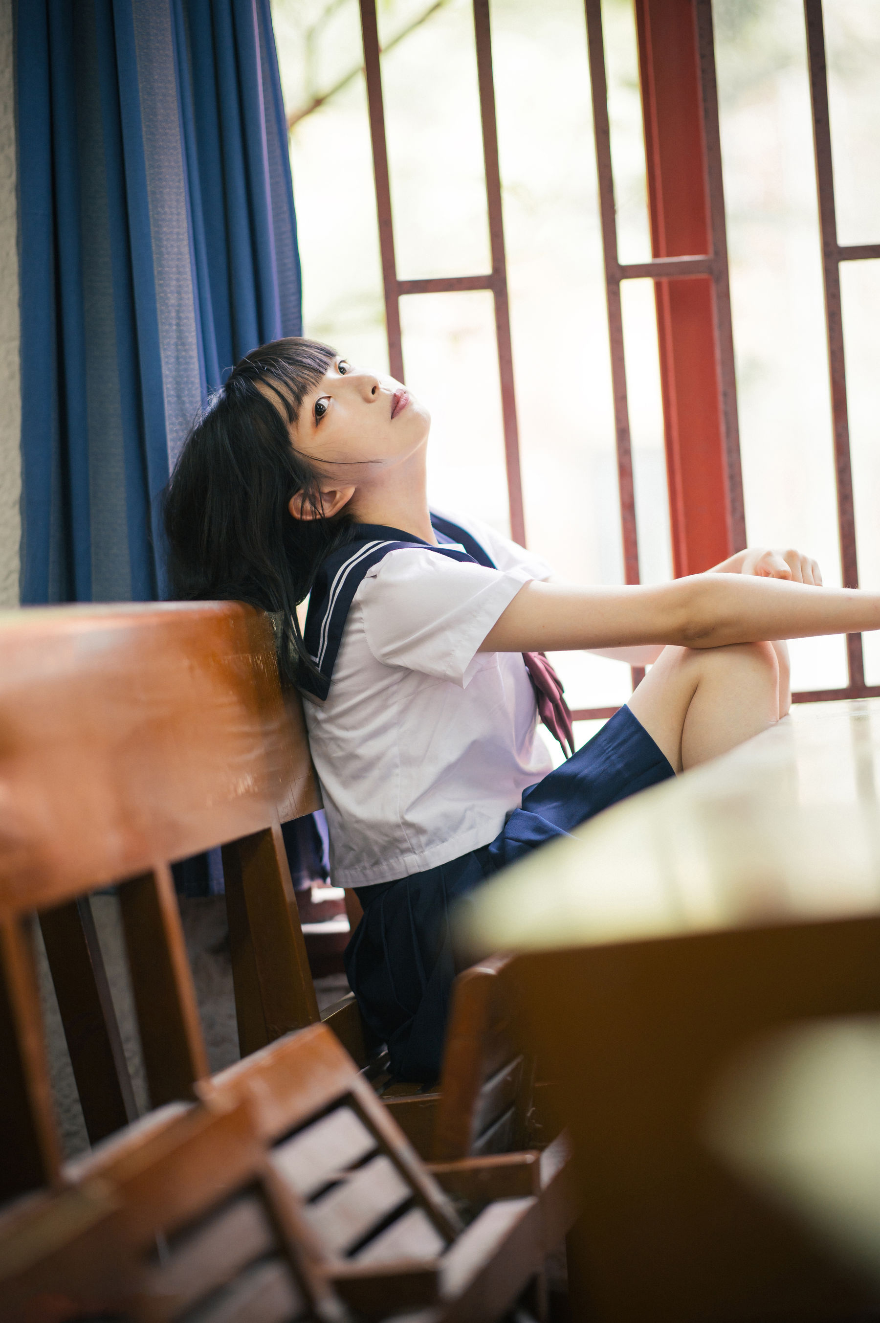 VOL.397 课室学妹-图2