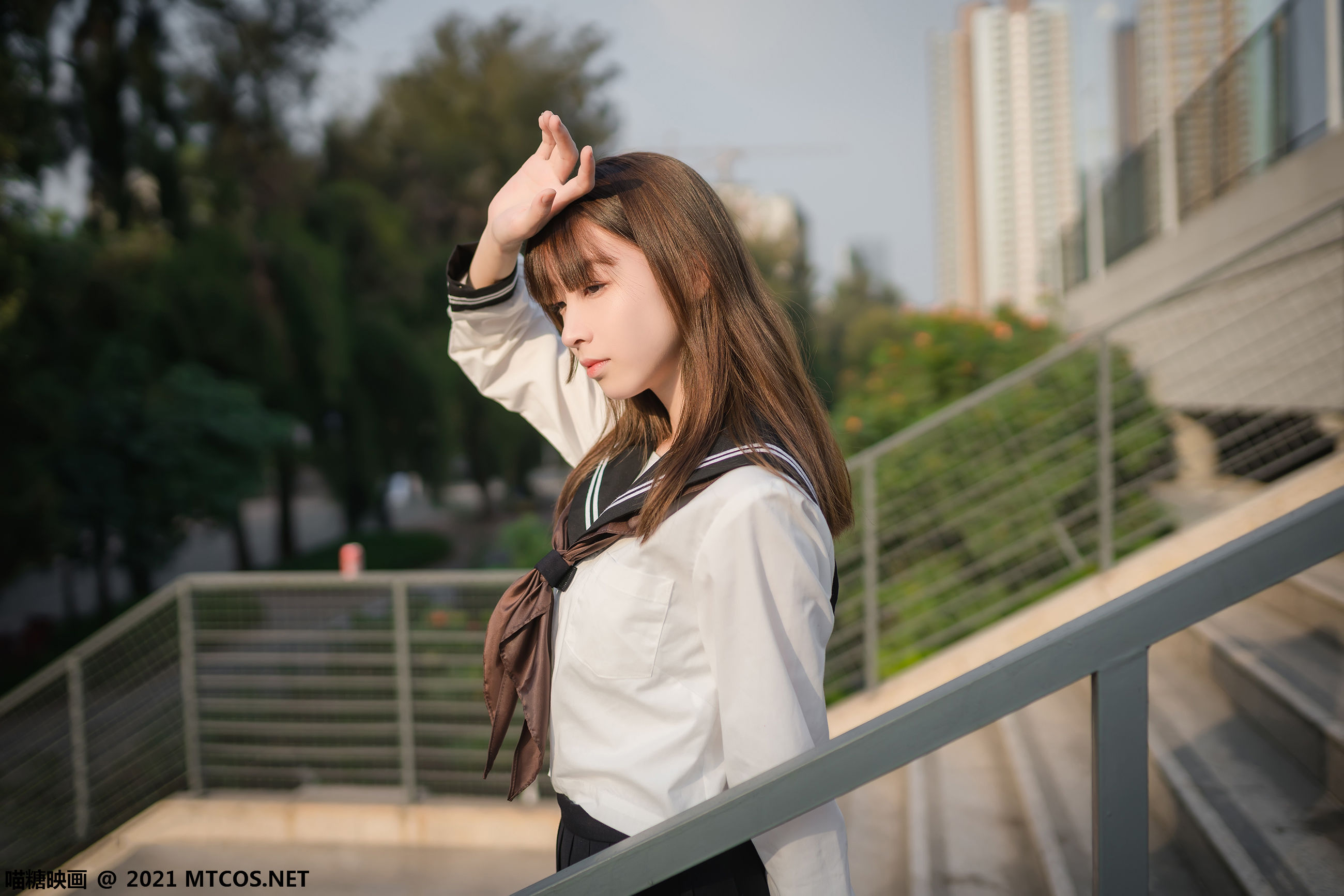 VOL.409 黄昏下的JK-图12