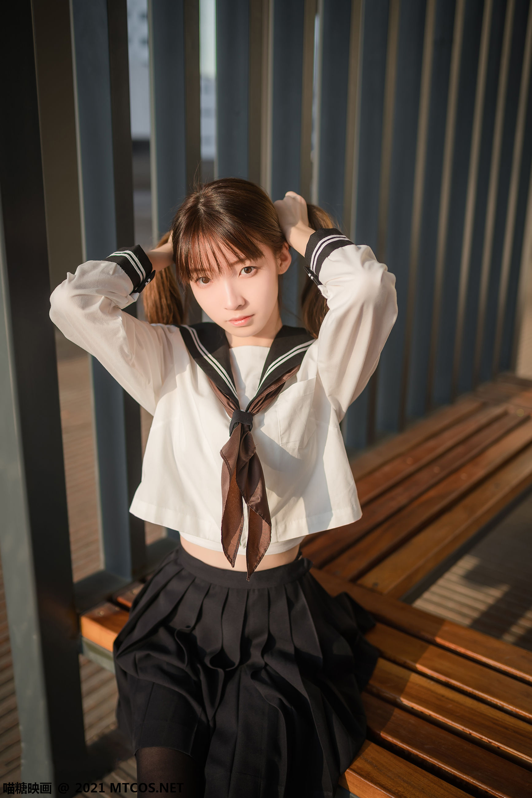 VOL.409 黄昏下的JK-图19