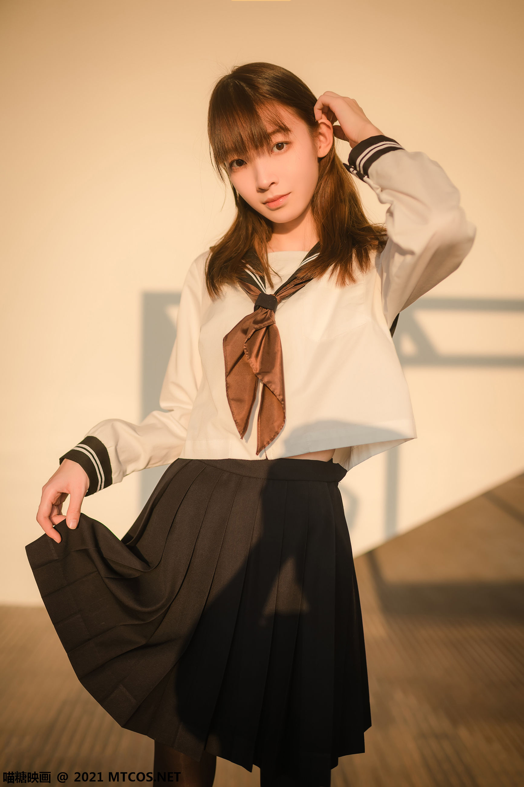 VOL.409 黄昏下的JK-图29