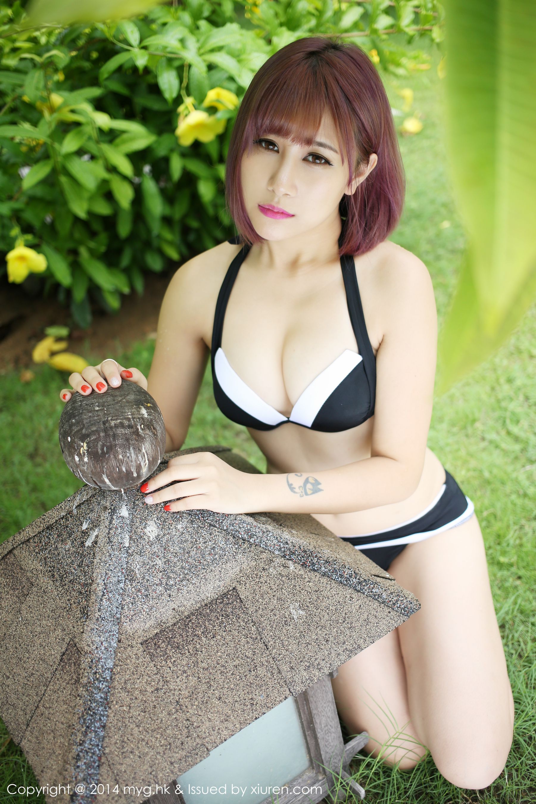 Fiona伊雨蔓 - 短发比基尼妹子  Vol.040-图31