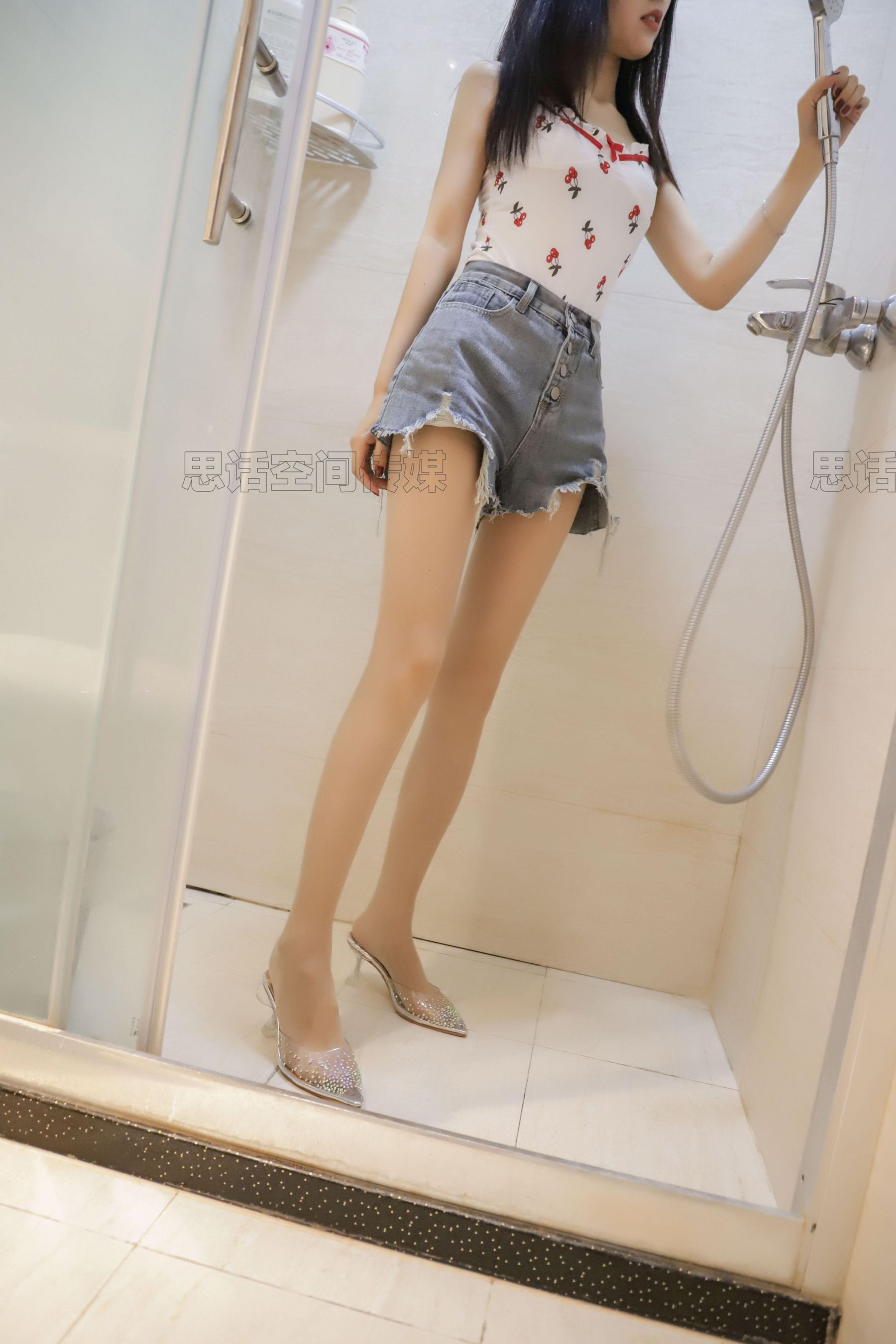 SJ011 筱蝶 湿身泡泡女孩-图21