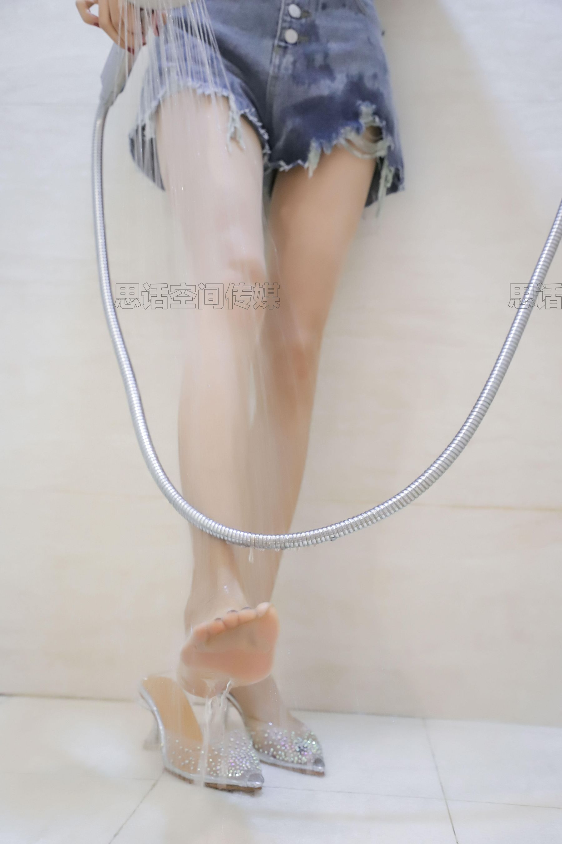 SJ011 筱蝶 湿身泡泡女孩-图29