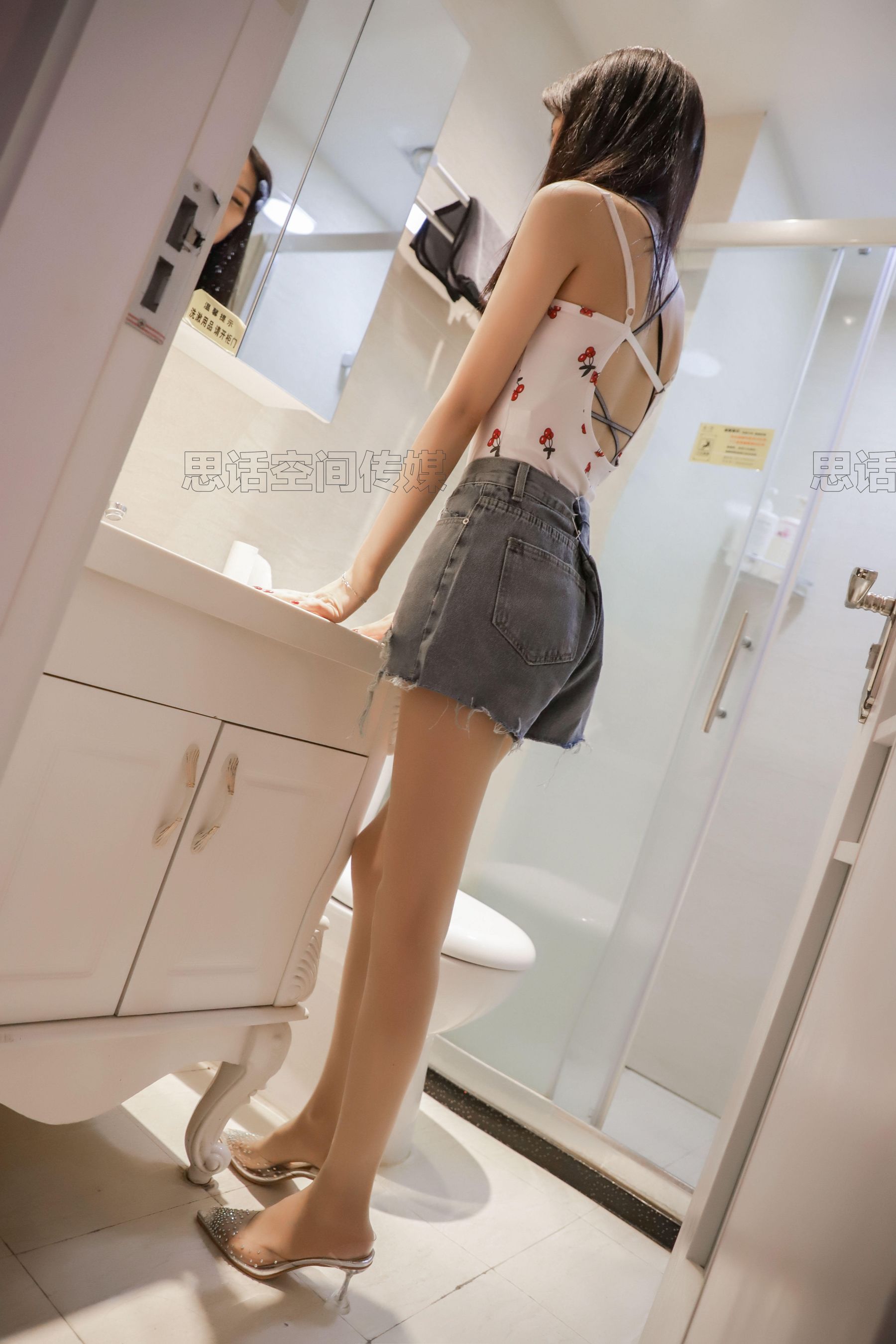 SJ011 筱蝶 湿身泡泡女孩-图46