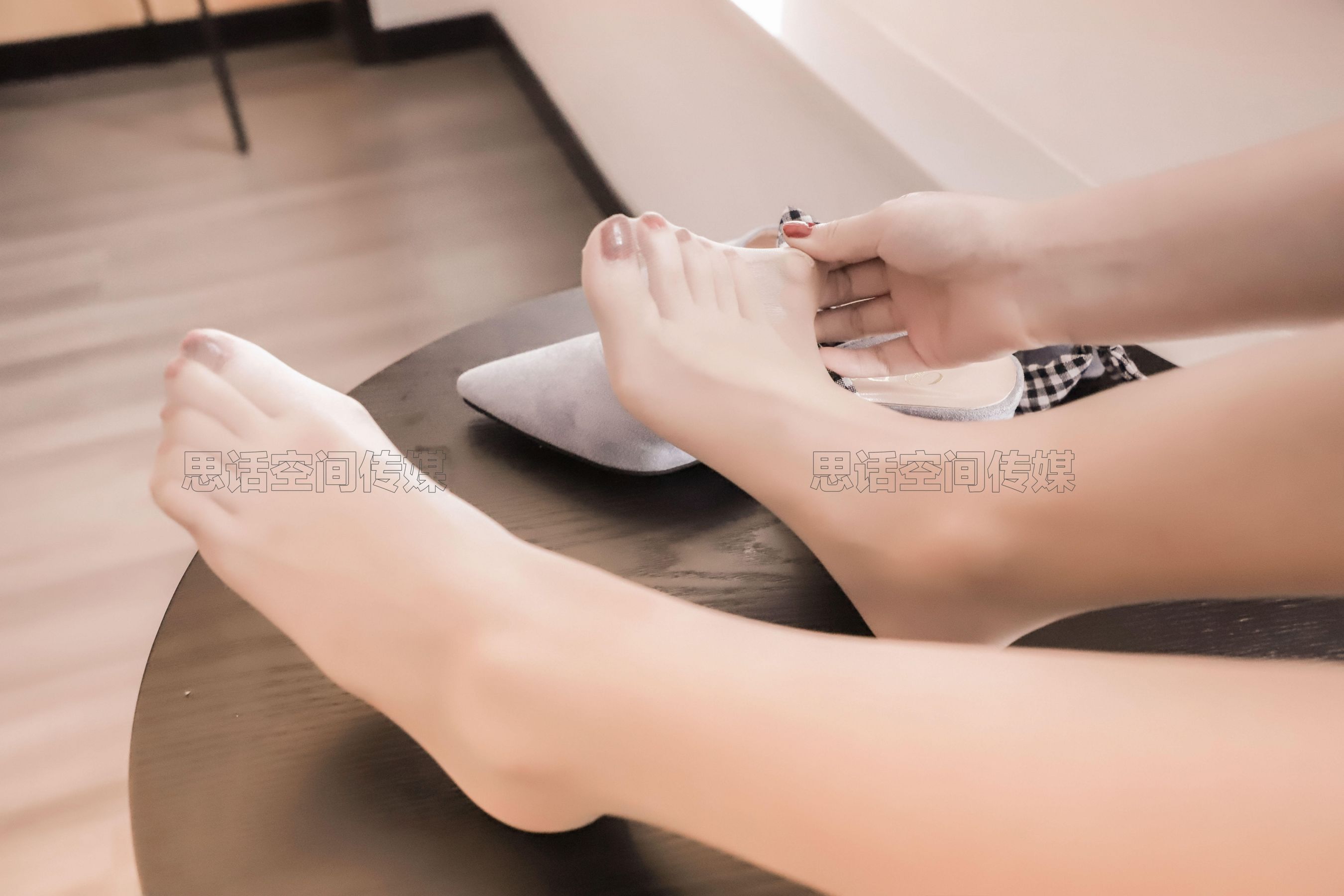 SJ016 苏羽 清新肉丝校花-图11