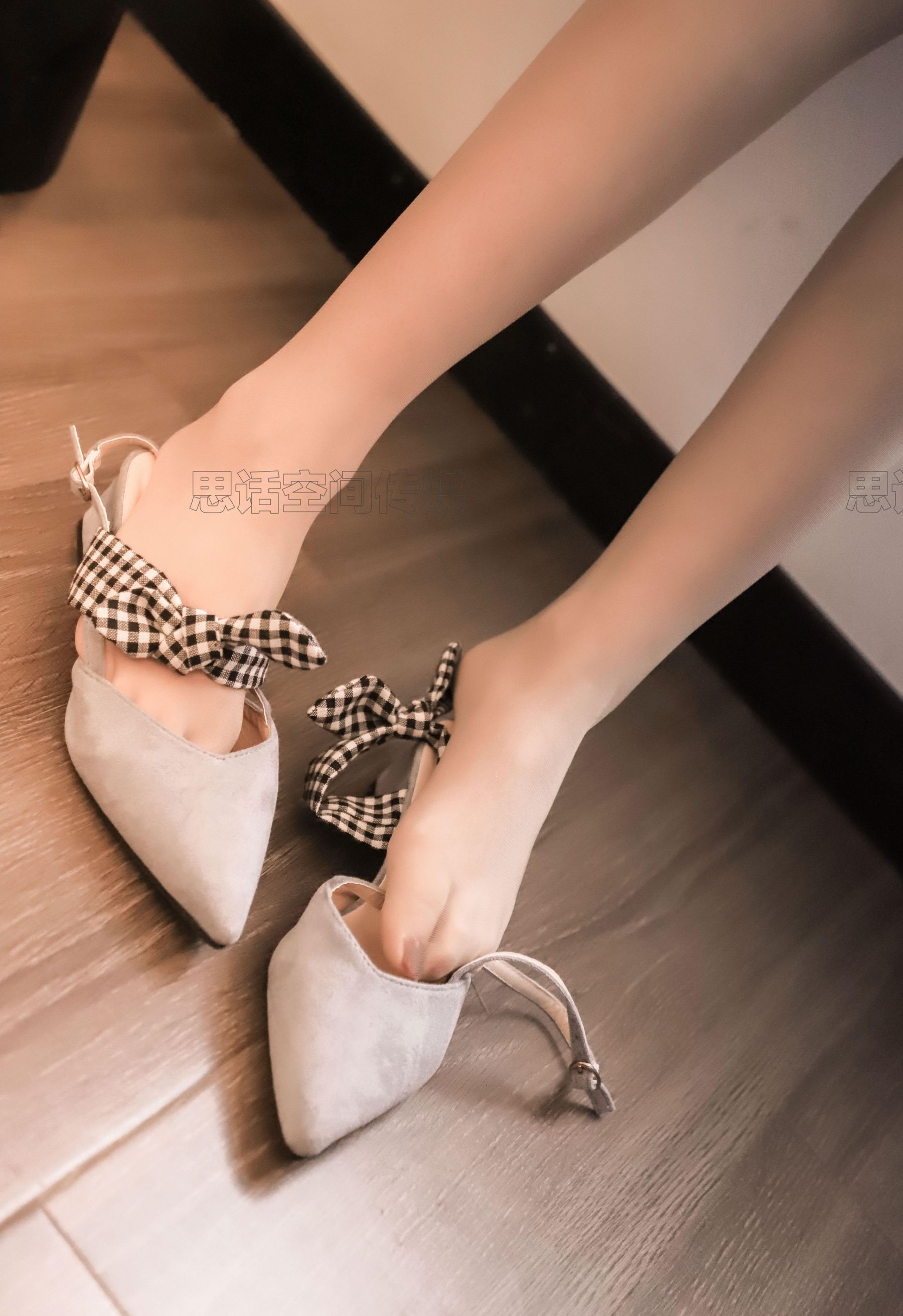 SJ016 苏羽 清新肉丝校花-图26