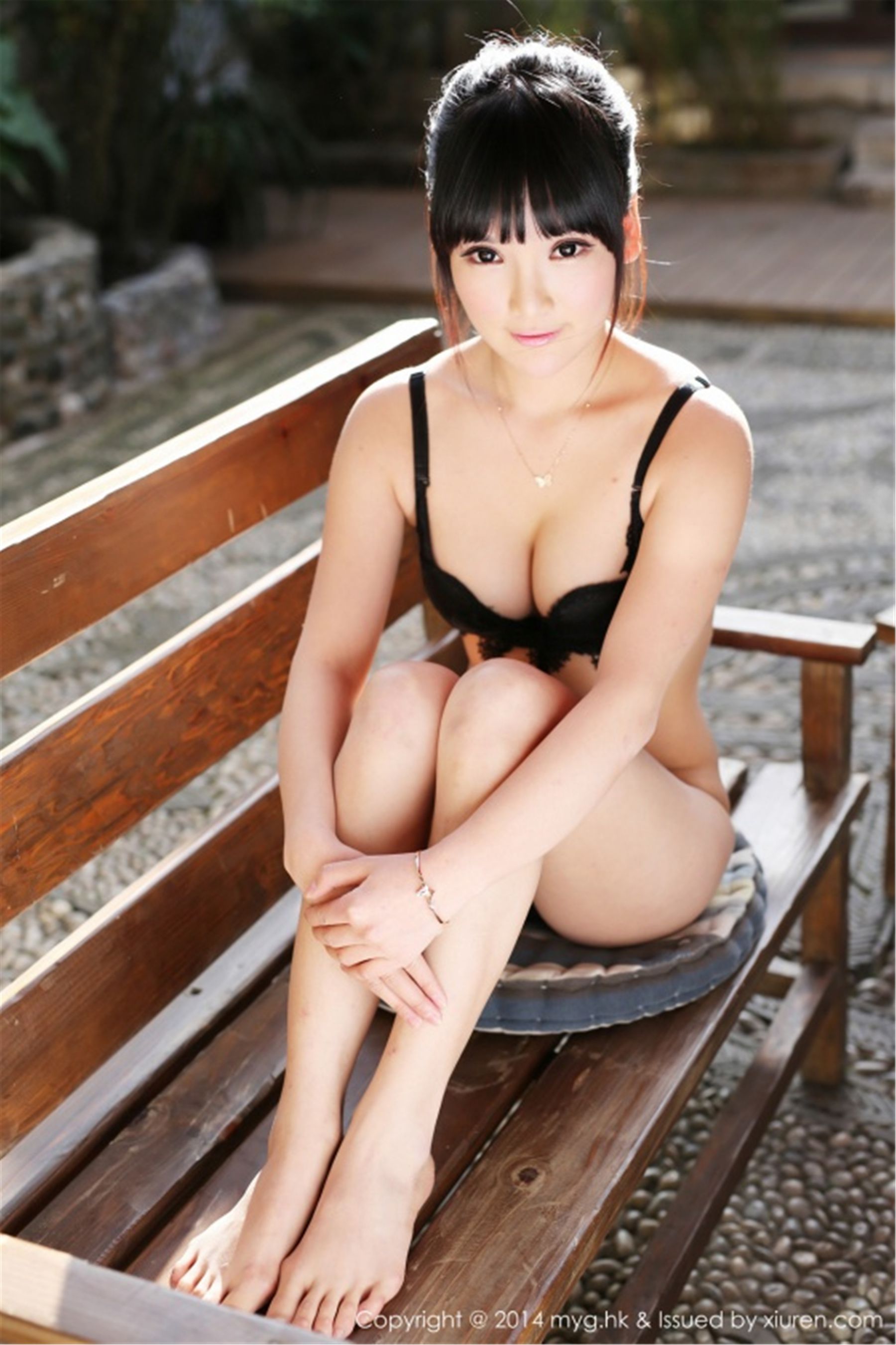妮儿Bluelabel《外拍2套清新内衣》  Vol.070-图27