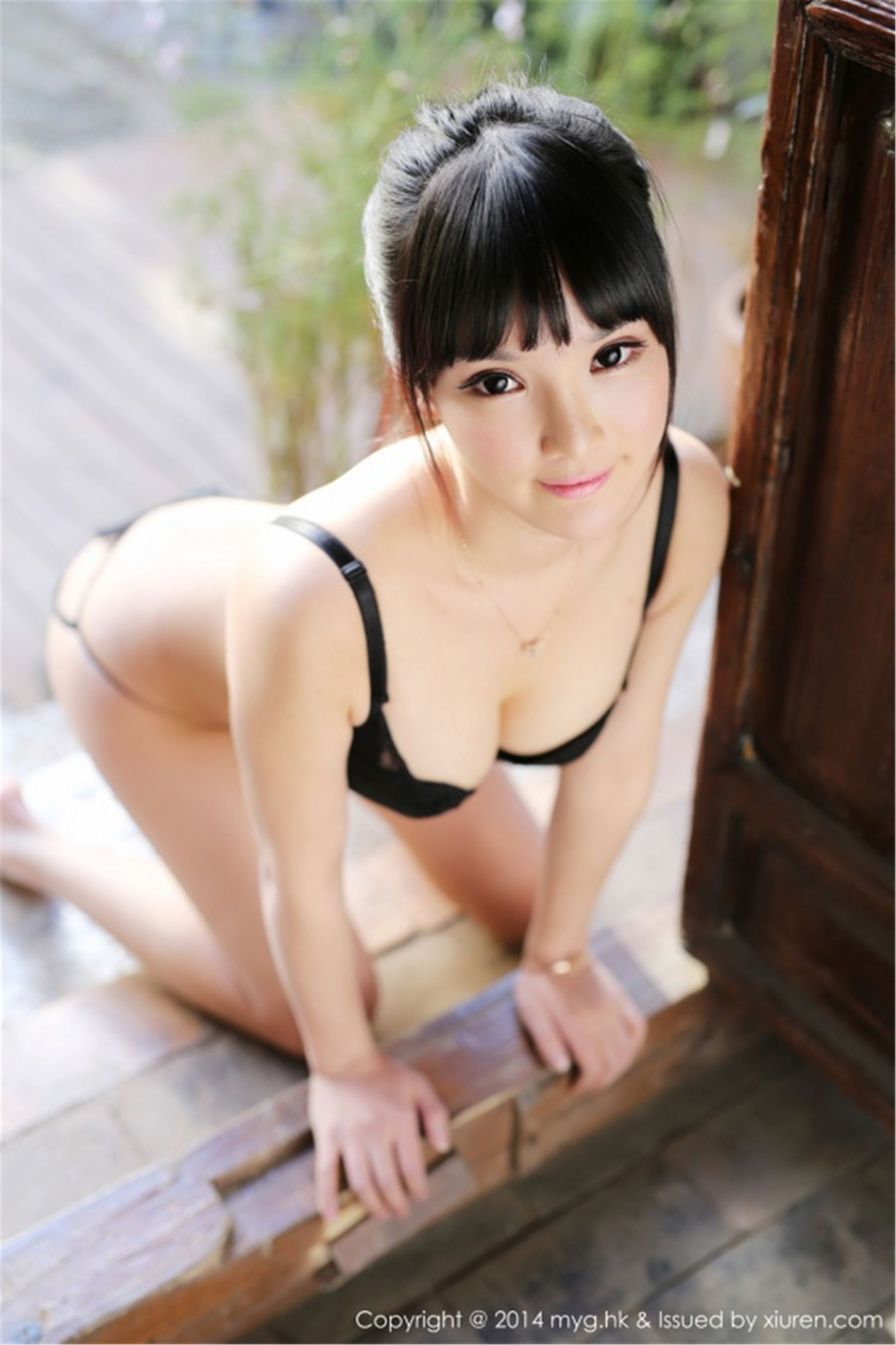 妮儿Bluelabel《外拍2套清新内衣》  Vol.070-图46