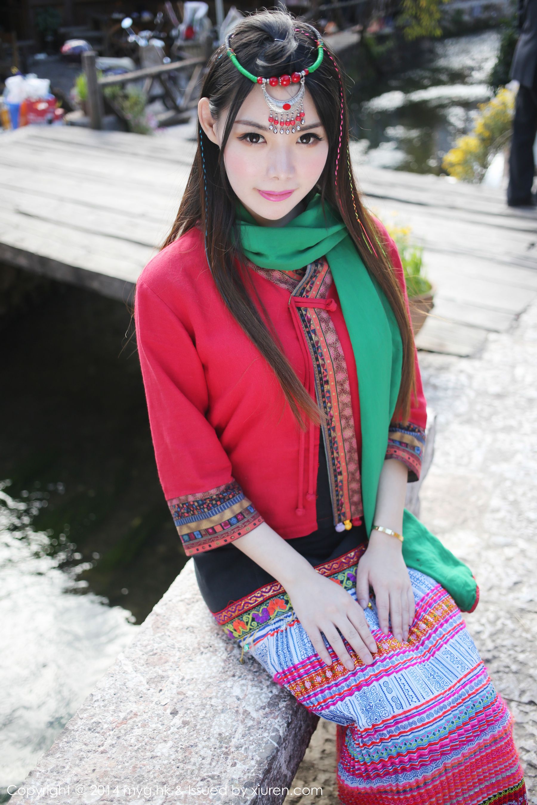 MARA醬《民族风+女警COS+私房》  Vol.071-图2