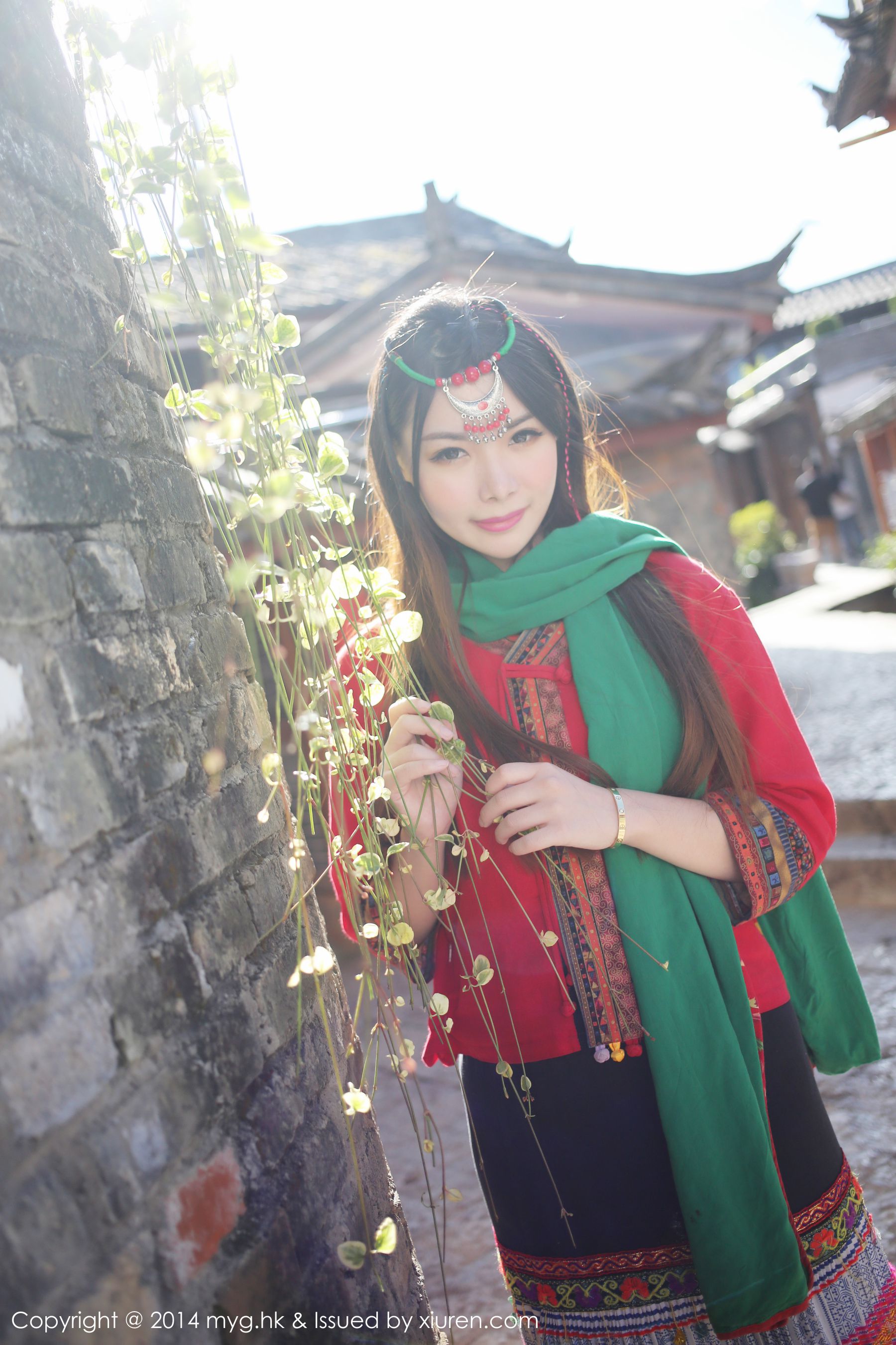 MARA醬《民族风+女警COS+私房》  Vol.071-图8