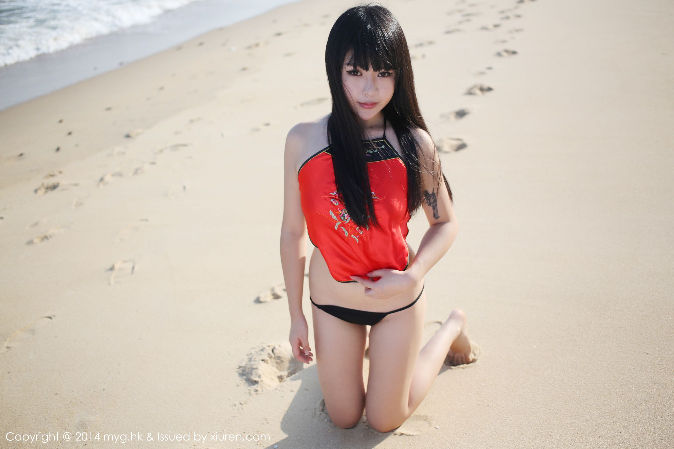 八宝icey《厦门旅拍》泳装+制服  Vol.075-图46
