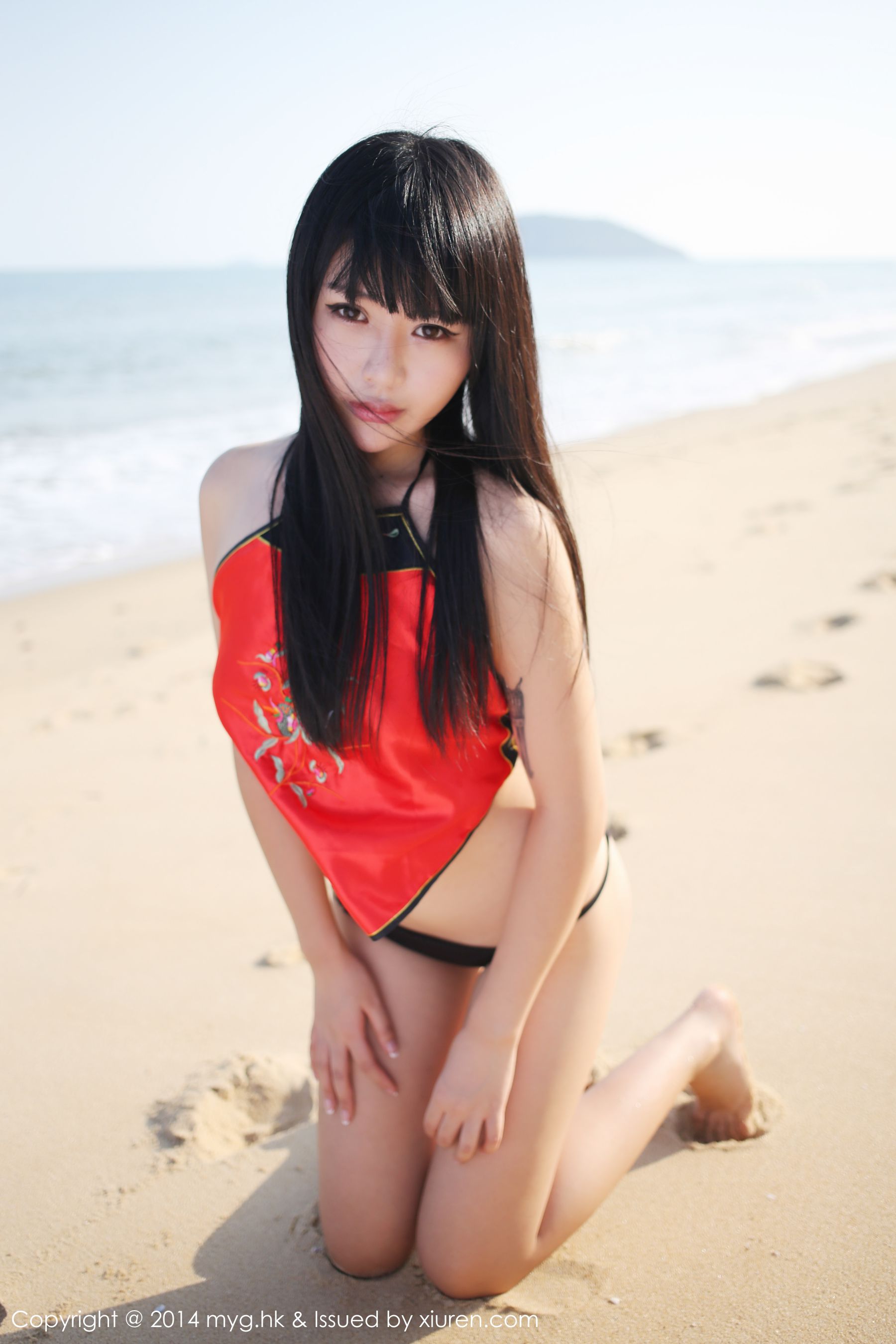 八宝icey《厦门旅拍》泳装+制服  Vol.075-图47
