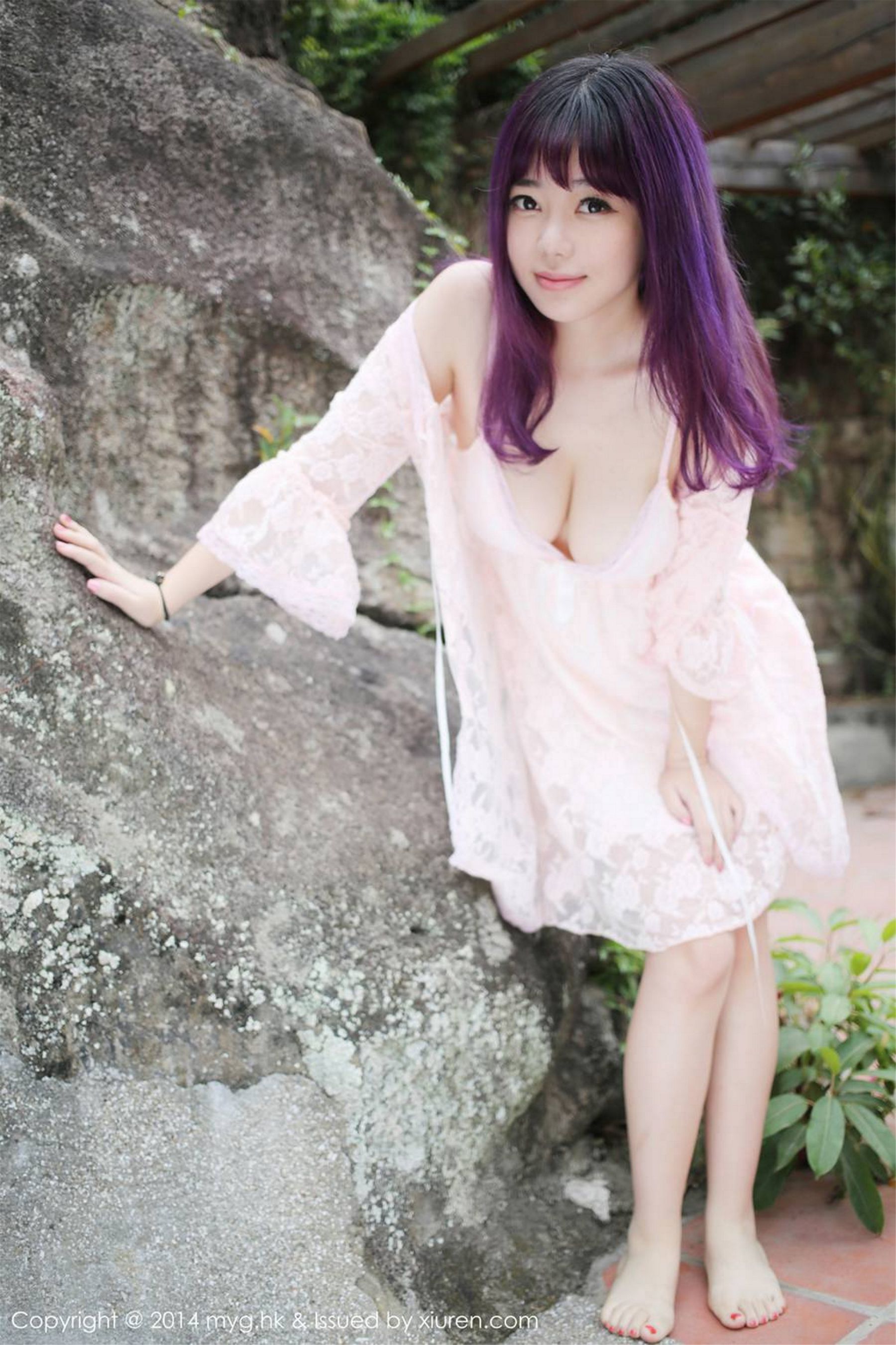 刘飞儿Faye《厦门旅拍》爆乳美胸+清新蕾丝  Vol.078-图43