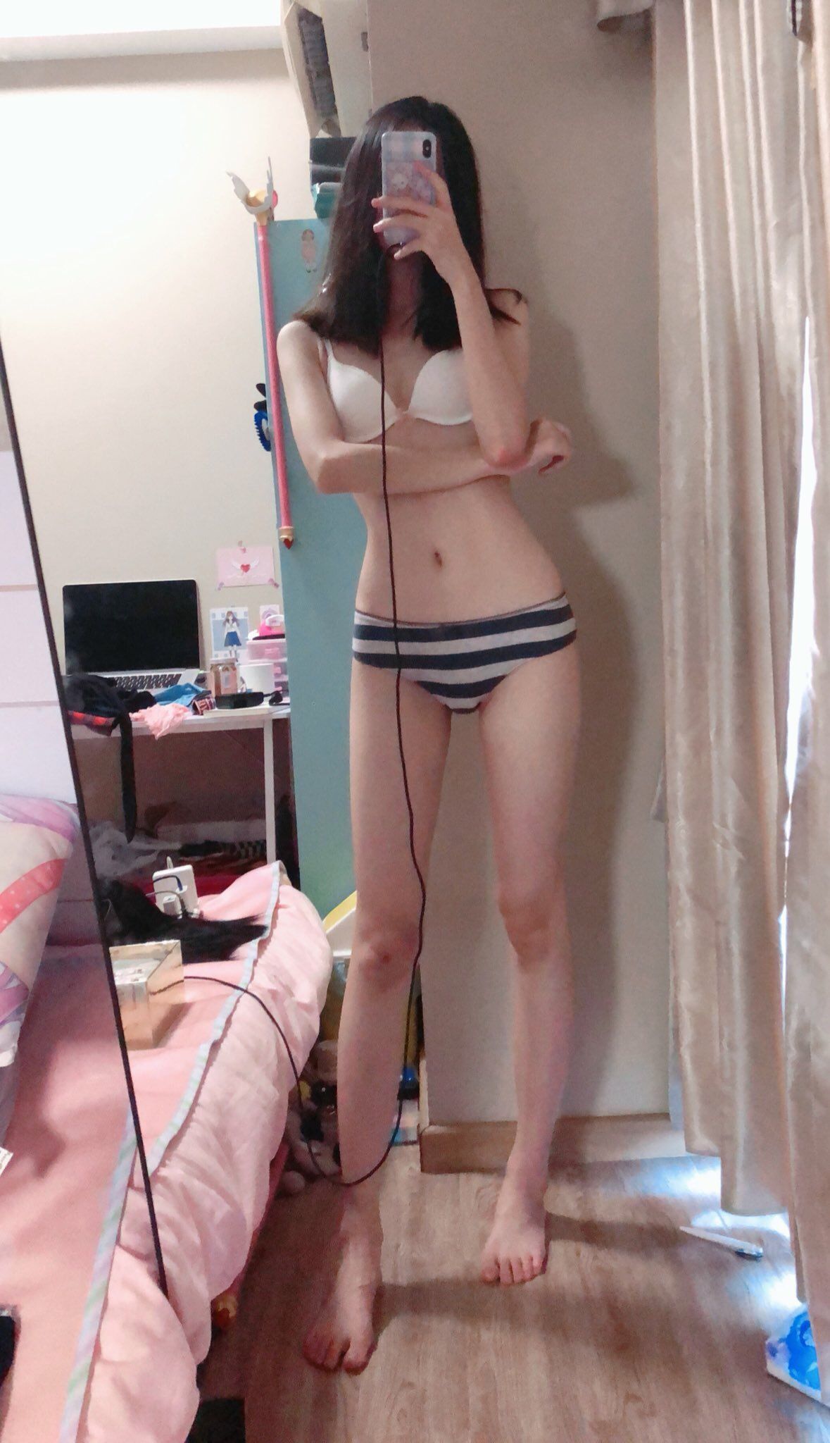 萌妹子眼酱大魔王w - T恤白丝-图9