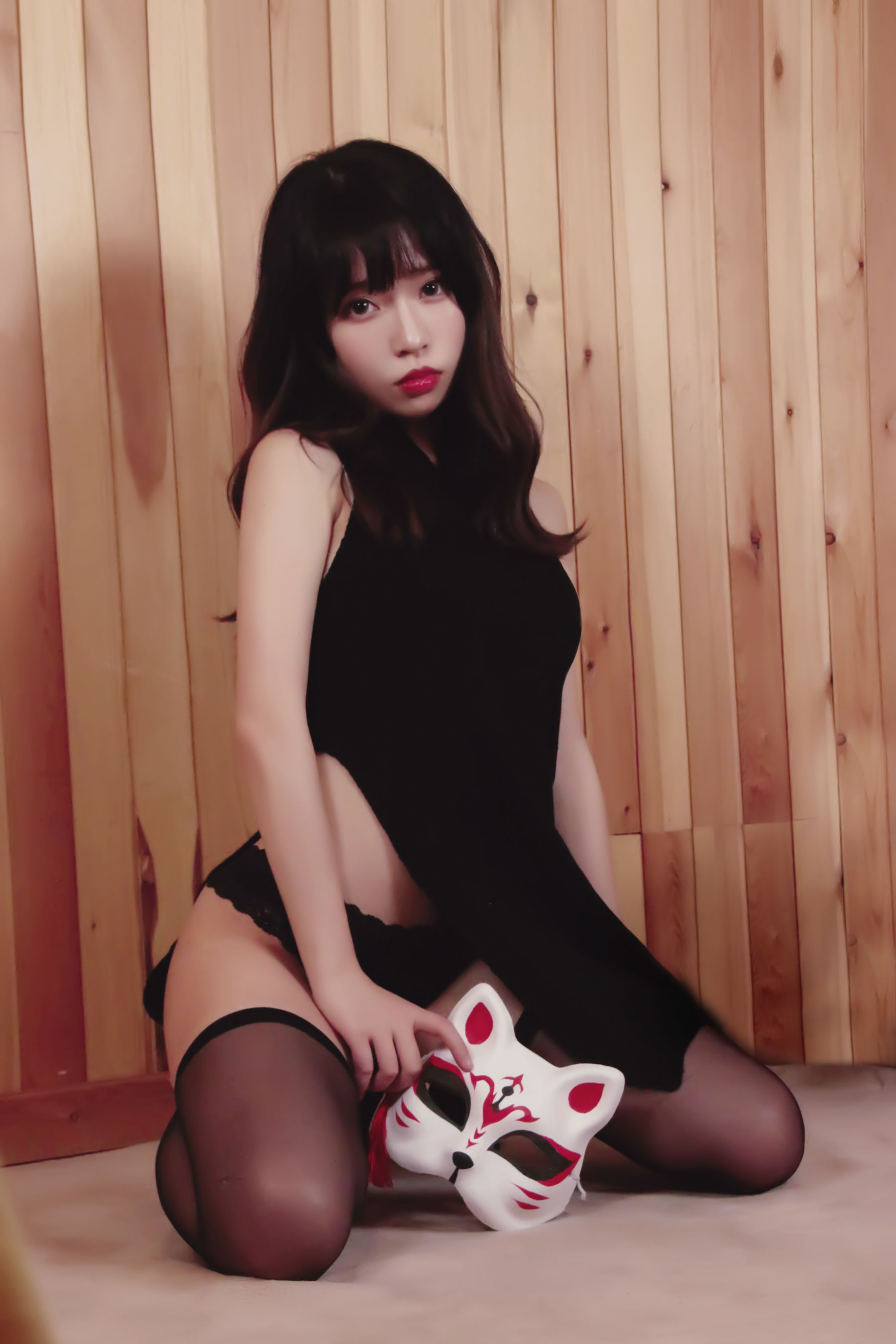 萌妹白易子教主 - 高叉毛衣-图22